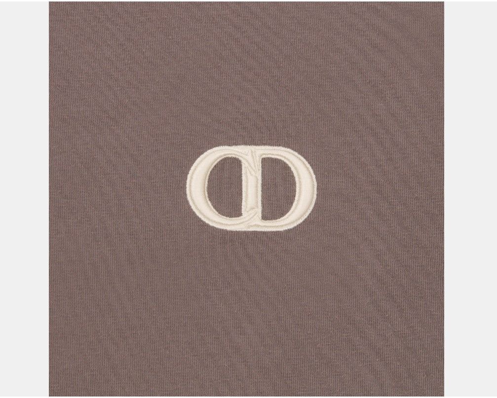 Dior o1w1db11024 CD Icon Relaxed-Fit T-Shirt in Brown Size US M / EU 48-50 / 2 - 3 Thumbnail