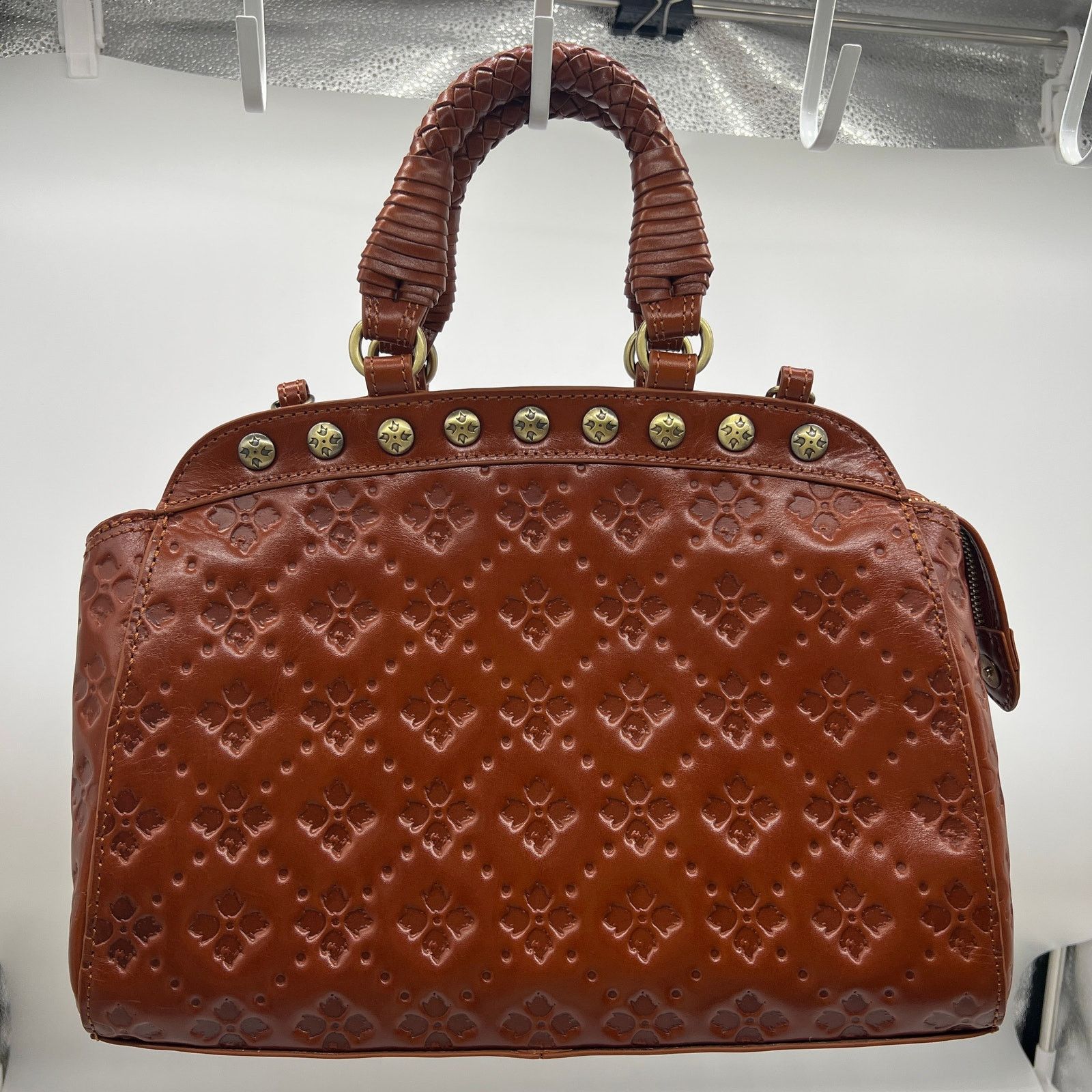 Other Patricia Nash Womens Purse Discovery Leather Embossed Size ONE SIZE - 14 Thumbnail
