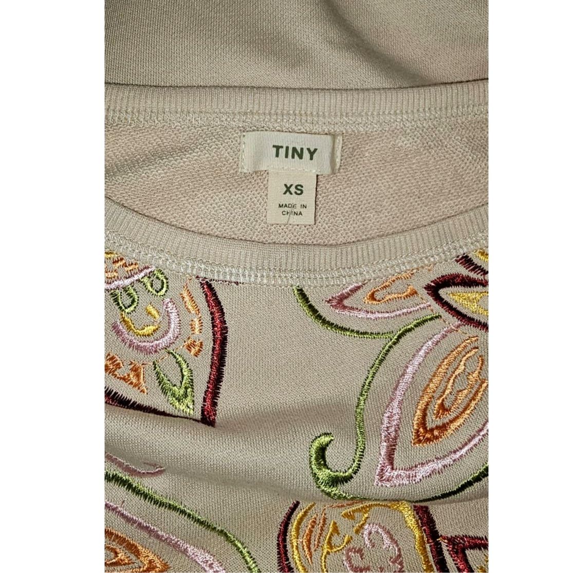 Anthropologie New Anthropologie Tiny Helena Embroidered Pullover $128 XS Size XS / US 0-2 / IT 36-38 - 7 Thumbnail