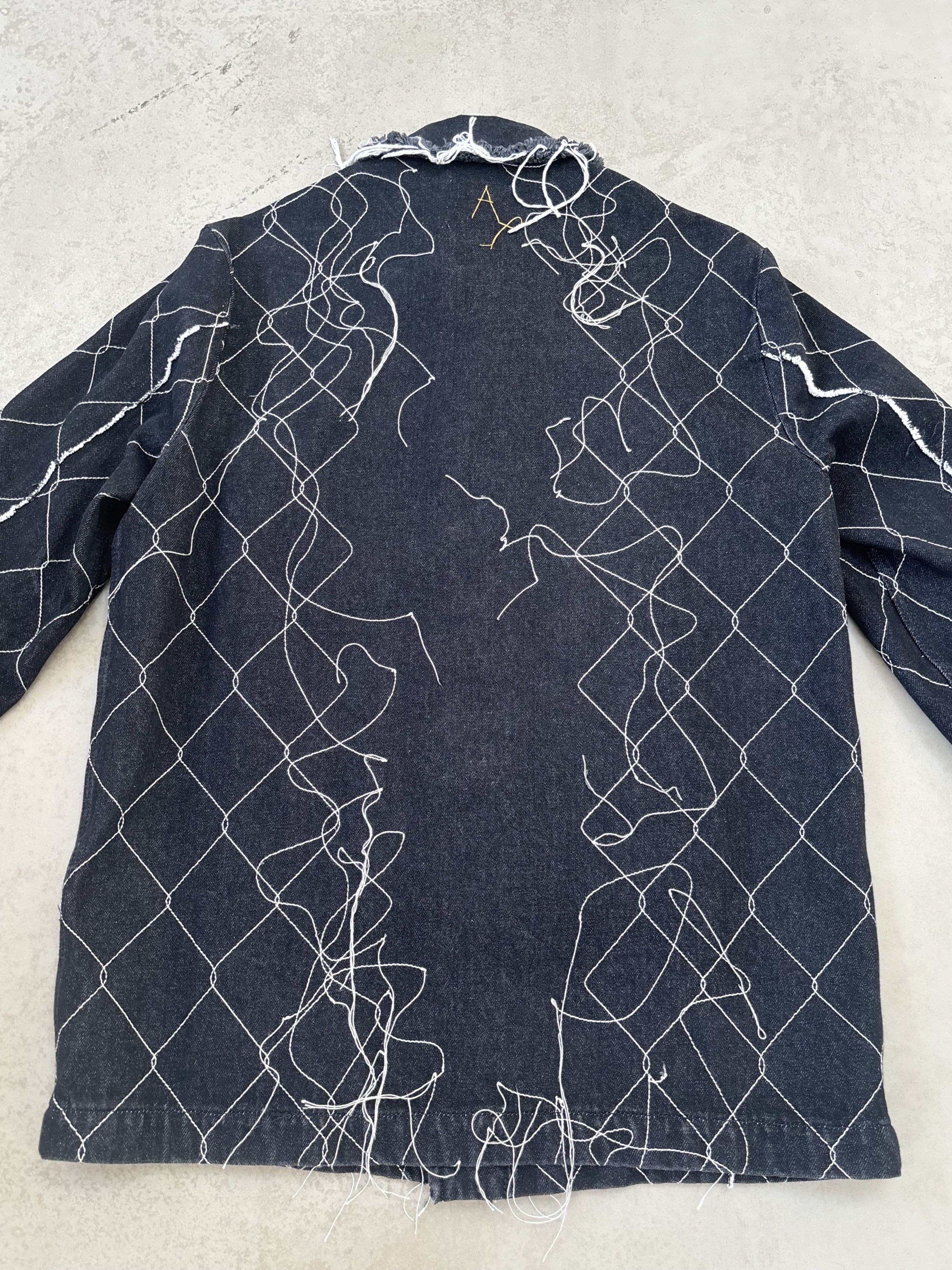 AIREI Airei Cargo Denim Chainlink Jacket Size US L / EU 52-54 / 3 - 5 Thumbnail