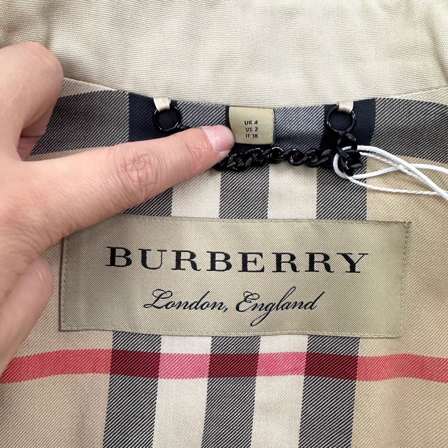 Burberry Burberry Trench Coat K12 Size XS / US 0-2 / IT 36-38 - 4 Thumbnail
