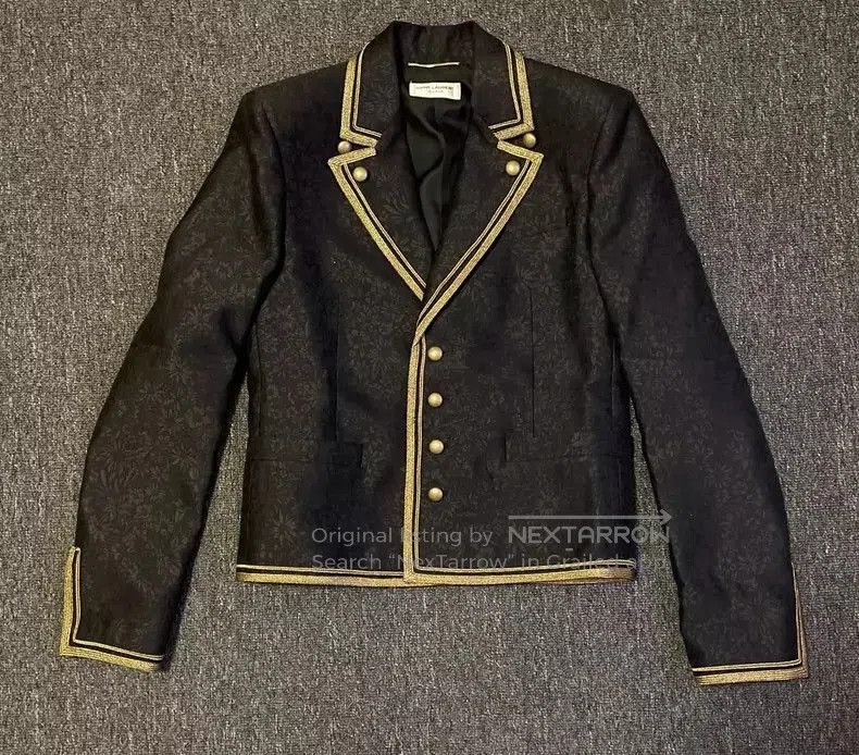 Yves Saint Laurent Saint Laurent Black Court Jacket. Size US M / EU 48-50 / 2 - 3 Thumbnail