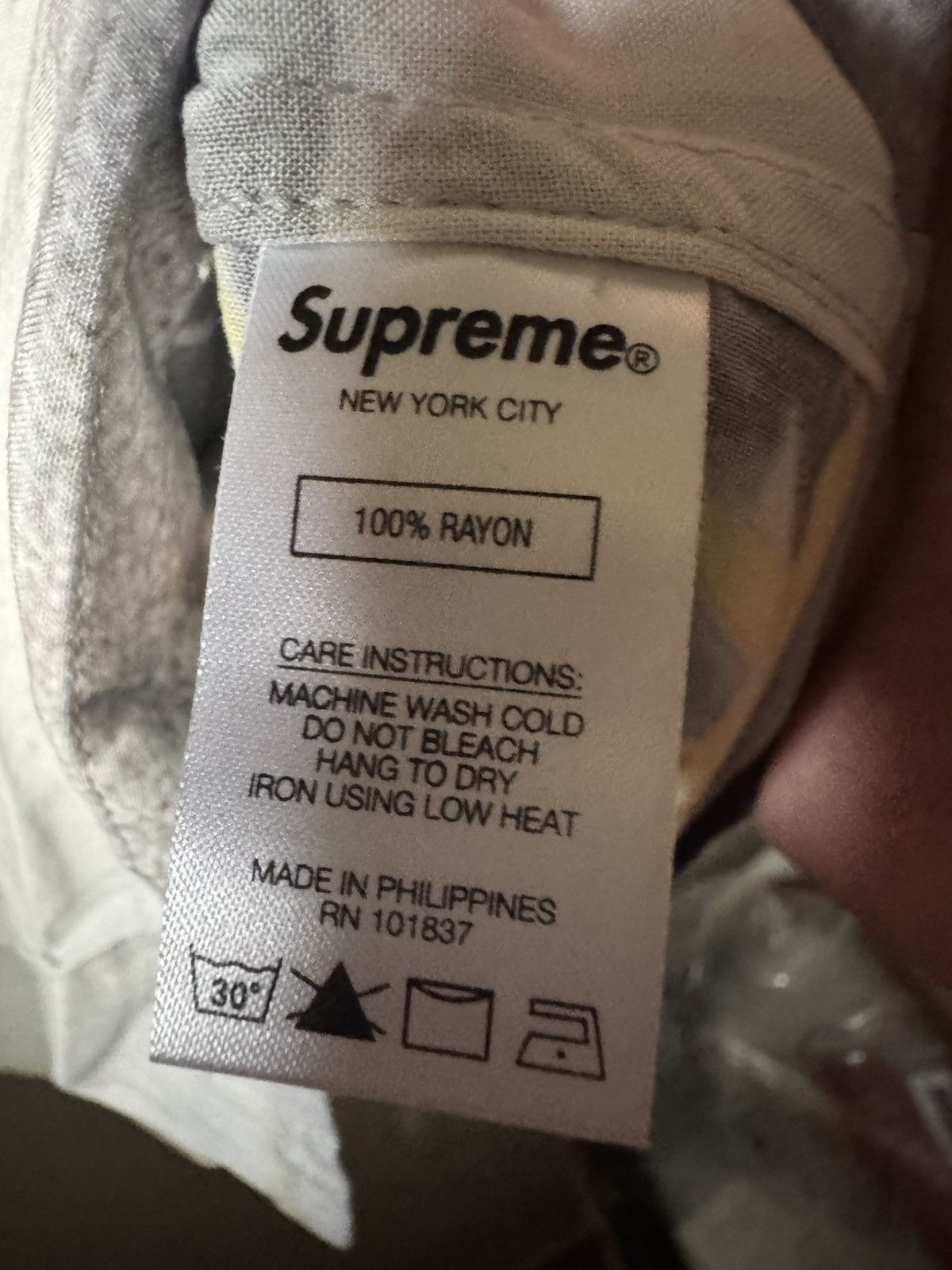 Supreme Supreme 190 Bowery Rayon S/S Shirt Size US XL / EU 56 / 4 - 7 Thumbnail