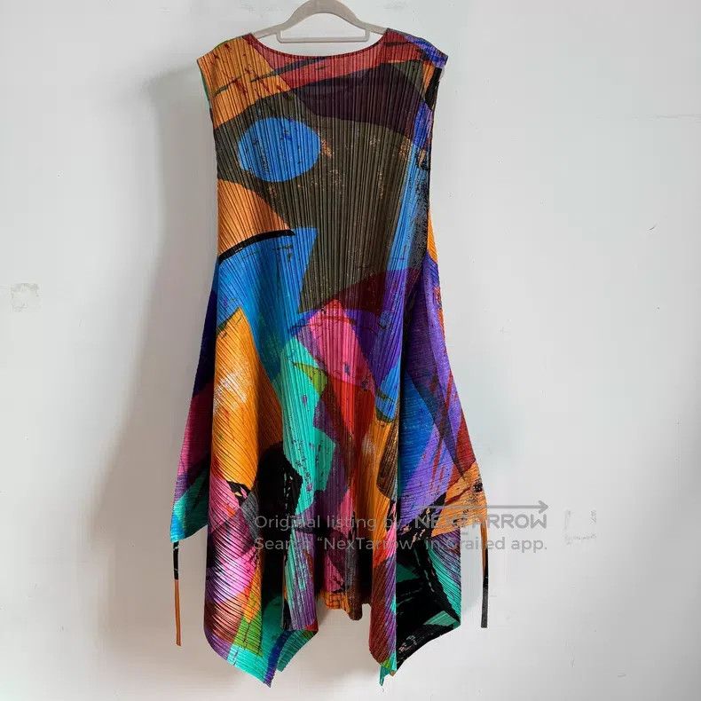 Issey Miyake Issey Miyake Flower Blossom Dress Size L / US 10 / IT 46 - 2 Thumbnail