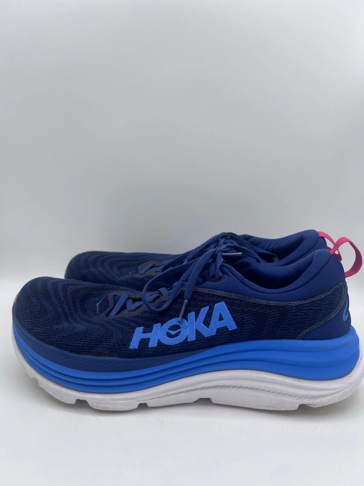 Hoka Hoka One One Gaviota 5 Running Shoes Men's Sz 11.5 D Blue Size US 11.5 / EU 44-45 - 2 Thumbnail