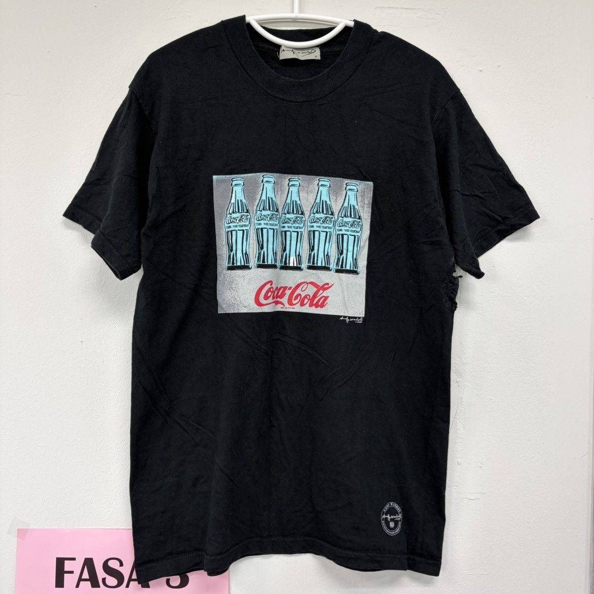 Andy Warhol Vintage Andy Warhol Coca Cola T shirt Size US M / EU 48-50 / 2 - 1 Thumbnail