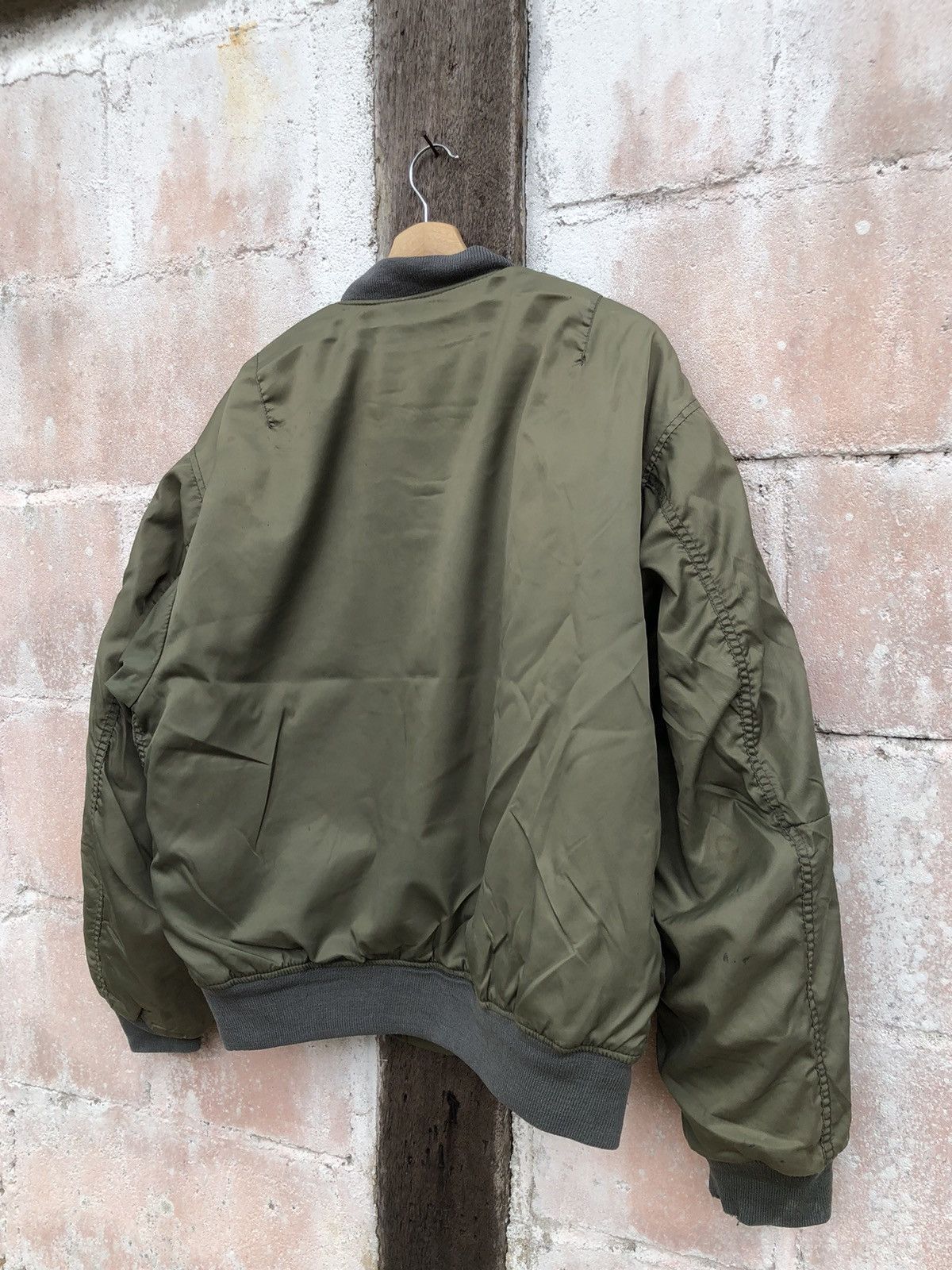 Japanese Brand Bomber Jacket UpRight Military Size US L / EU 52-54 / 3 - 6 Thumbnail