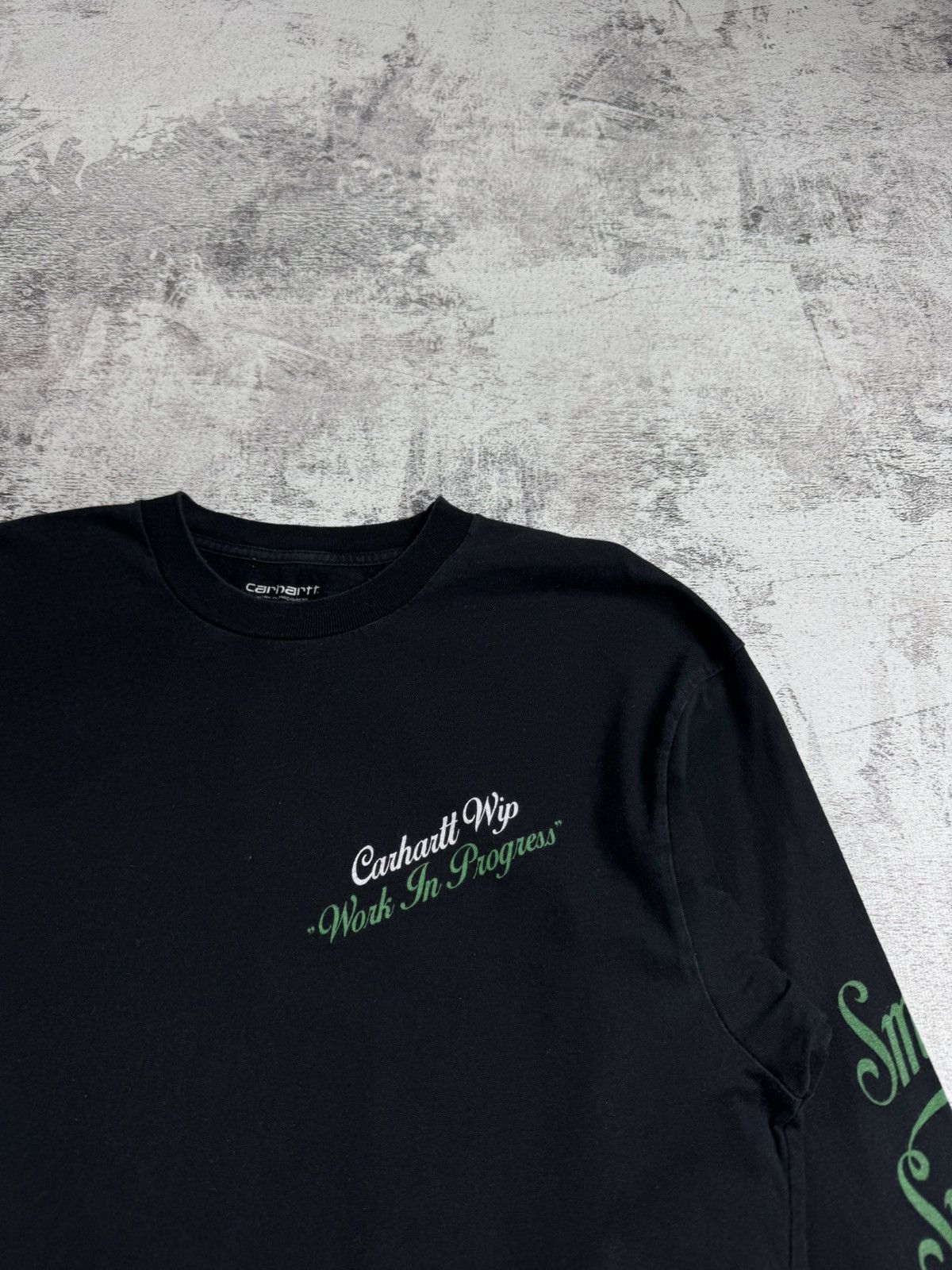 Carhartt Carhartt WIP Smile Loose Men’s Jersey Longsleeve T Shirt Tee Size US M / EU 48-50 / 2 - 12 Thumbnail