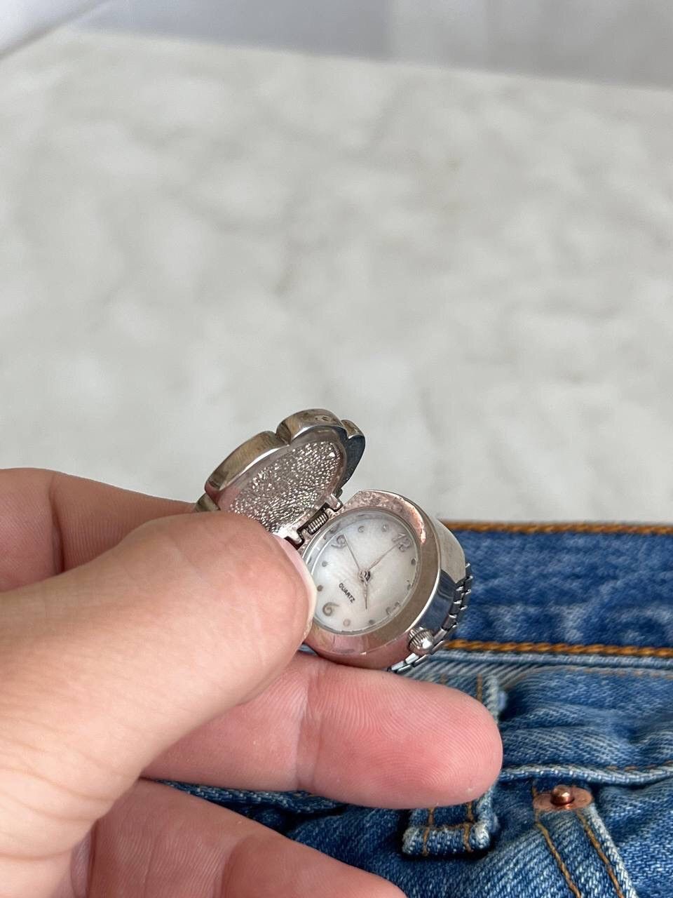 Japanese Brand × Vintage Vintage Japanese style futuristic Watch Chrome Ring Crystal Size ONE SIZE - 10 Thumbnail