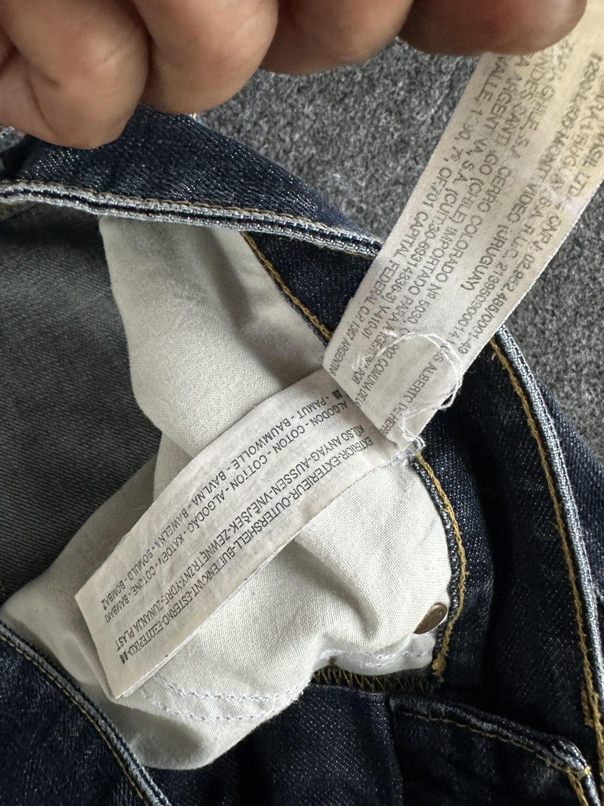 Zara Zara Low Waist Washed Blue Denim D304 Size US 34 / EU 50 - 15 Thumbnail