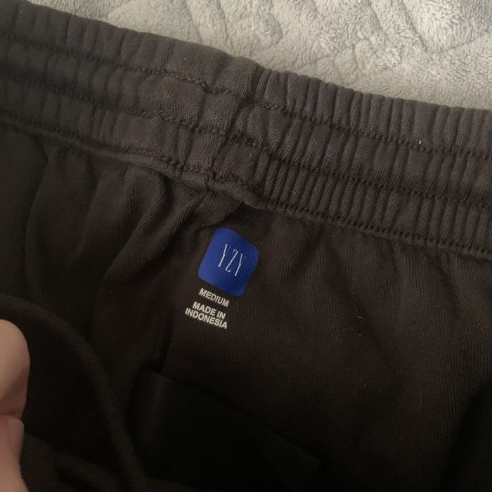 Balenciaga Yeezy x Gap Wide Leg Double Layer Sweatpants | Grailed