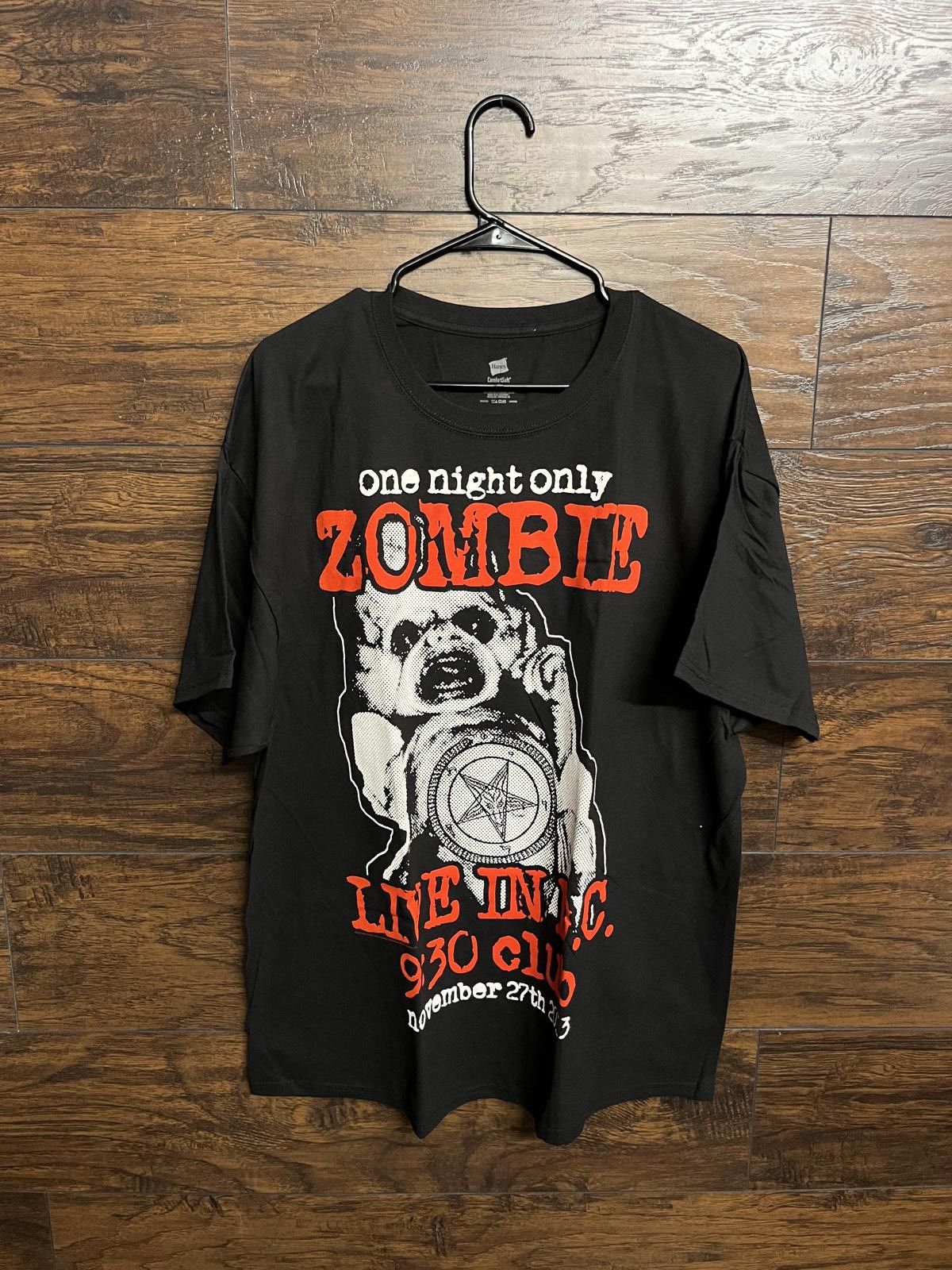 Designer 2013 Rob Zombie T-shirt - One Night Only WashingtonDC XL Size US XL / EU 56 / 4 - 1 Thumbnail