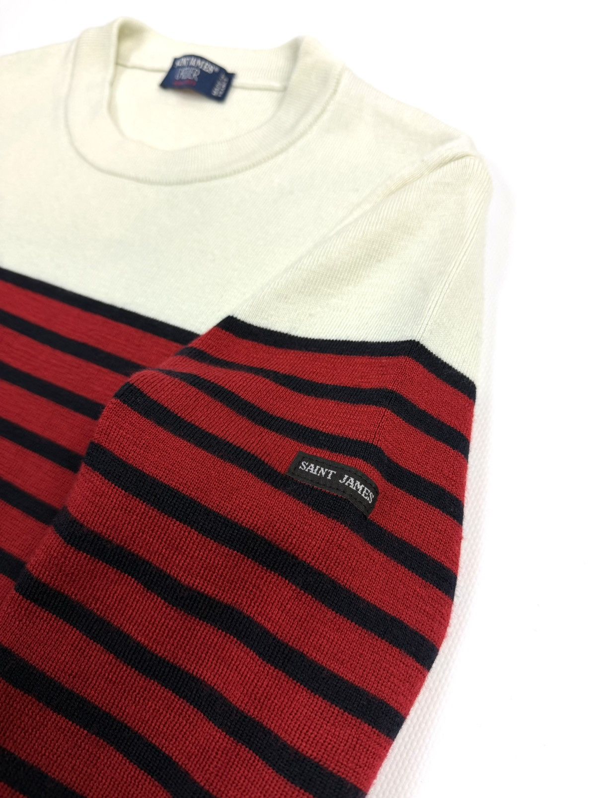 Saint James Saint James Striped Multicolor Wool Knit Sweater Women’s Size XS / US 0-2 / IT 36-38 - 9 Thumbnail