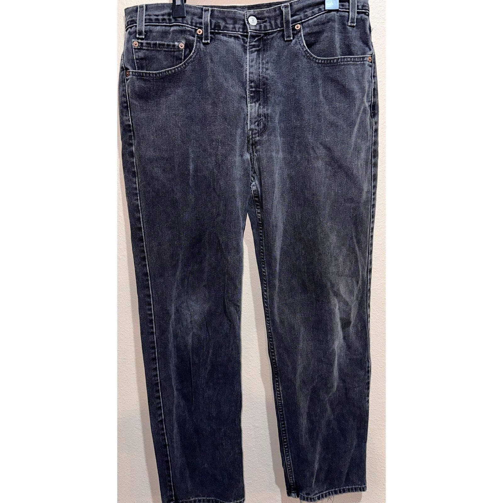 Carhartt Vintage Levi’s 550 Black Relaxed Fit Jeans Size US 36 / EU 52 - 1 Thumbnail