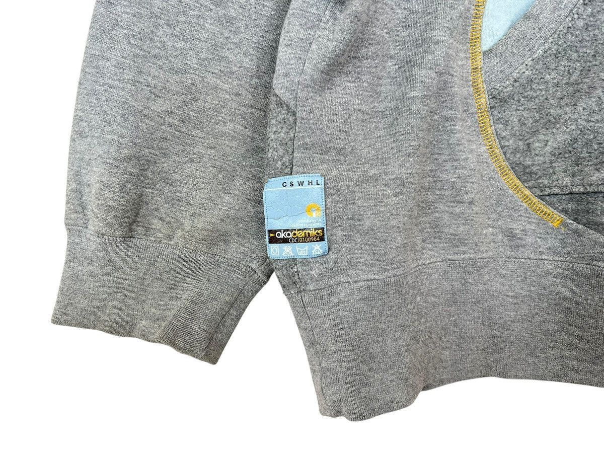 Akademiks Vintage 2000s Y2k Akademiks Japan Baggy Boxy Grey Hoodie Size US XL / EU 56 / 4 - 7 Thumbnail