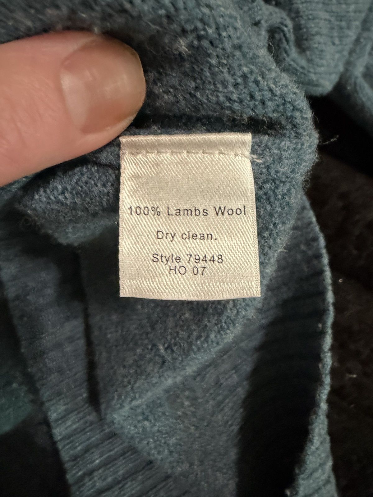 J.Crew J. Crew Lamb’s Wool Preppy Blue Flecked Sweater Size Medium. Size US M / EU 48-50 / 2 - 5 Thumbnail