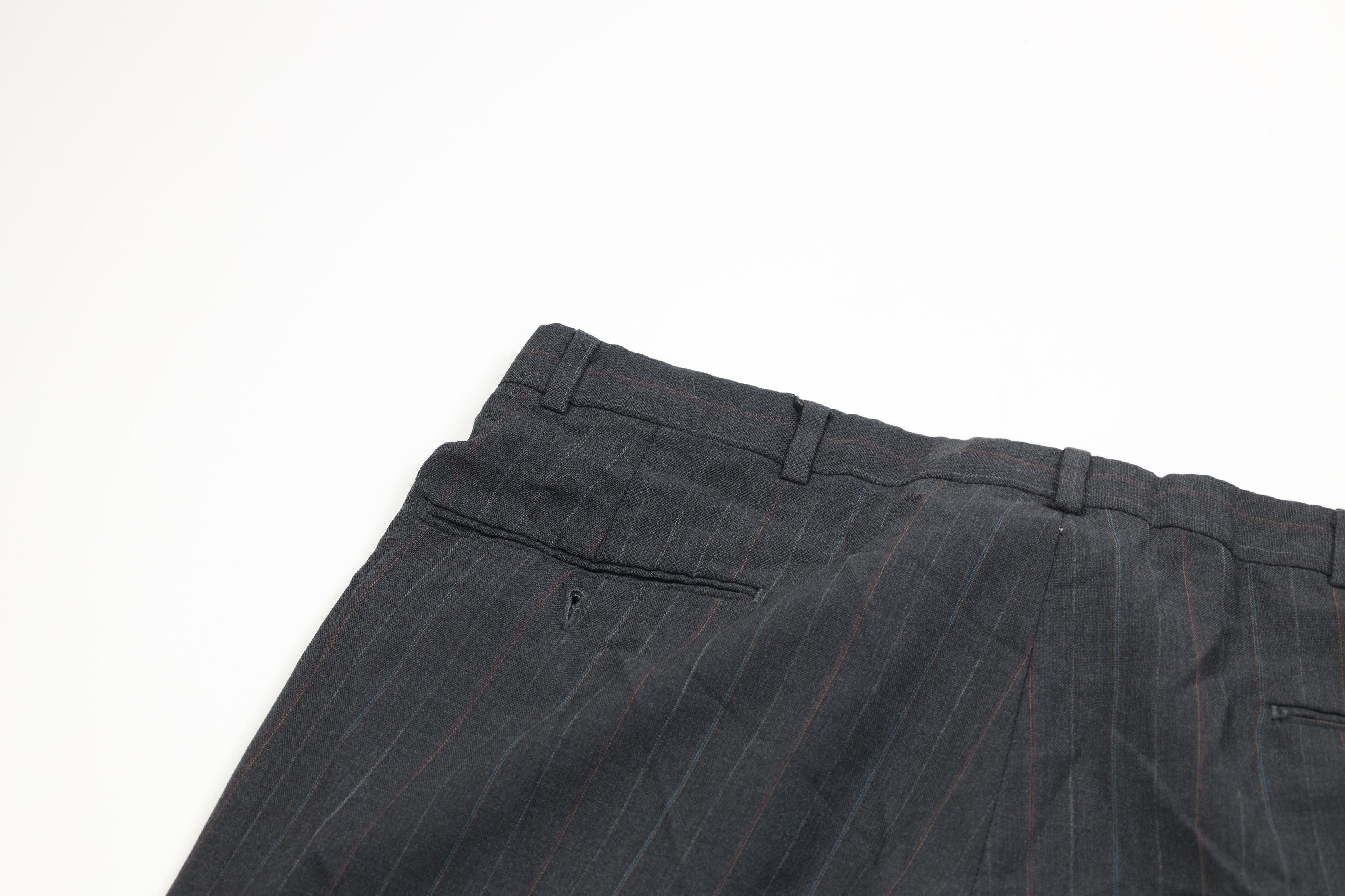 Vintage Vintage 70s Streetwear Pinstriped Wide Leg Chino Pants USA Size US 36 / EU 52 - 14 Thumbnail