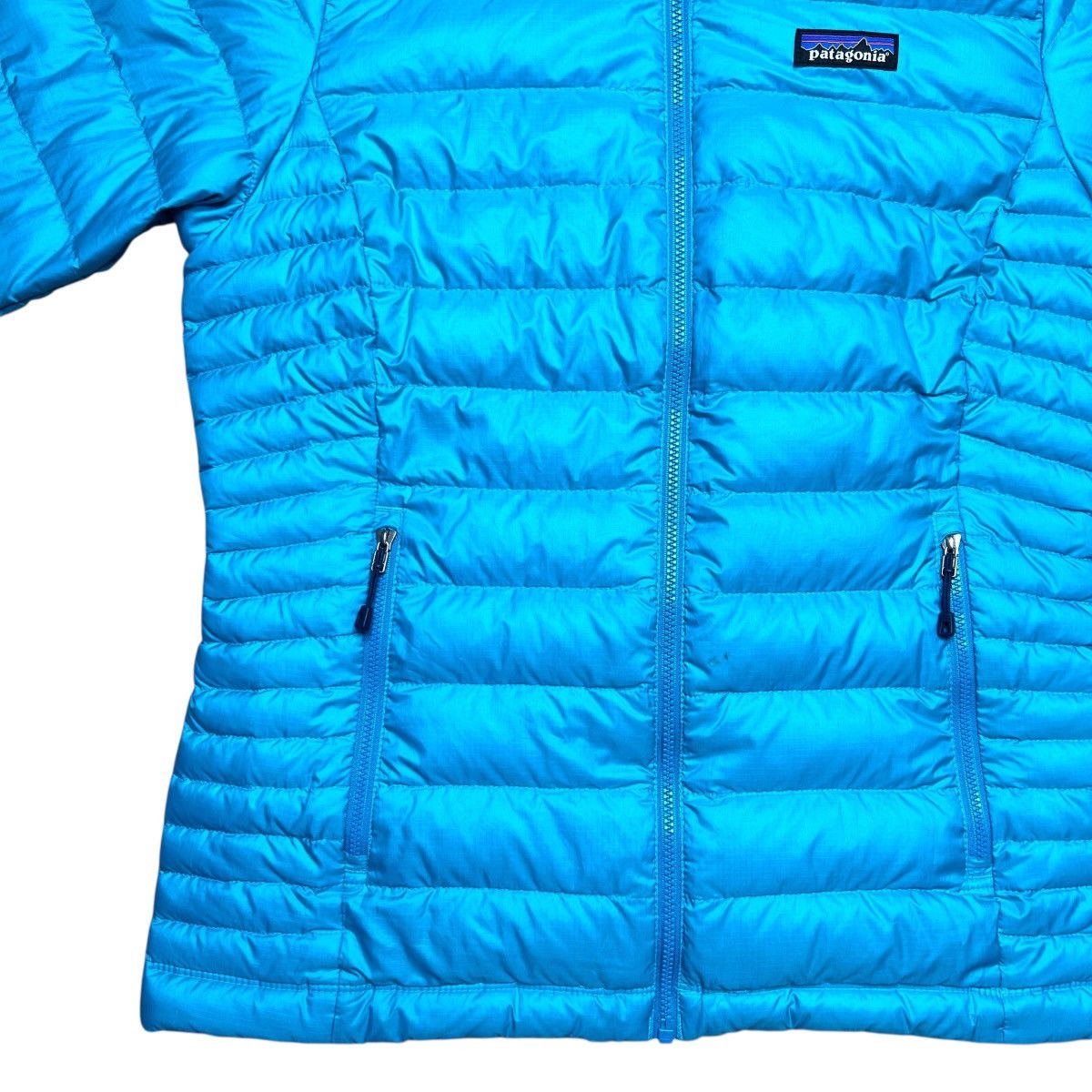 Patagonia Patagonia Women’s Style #84683 Down Blue Zip Puffer Jacket Size S / US 4 / IT 40 - 10 Thumbnail