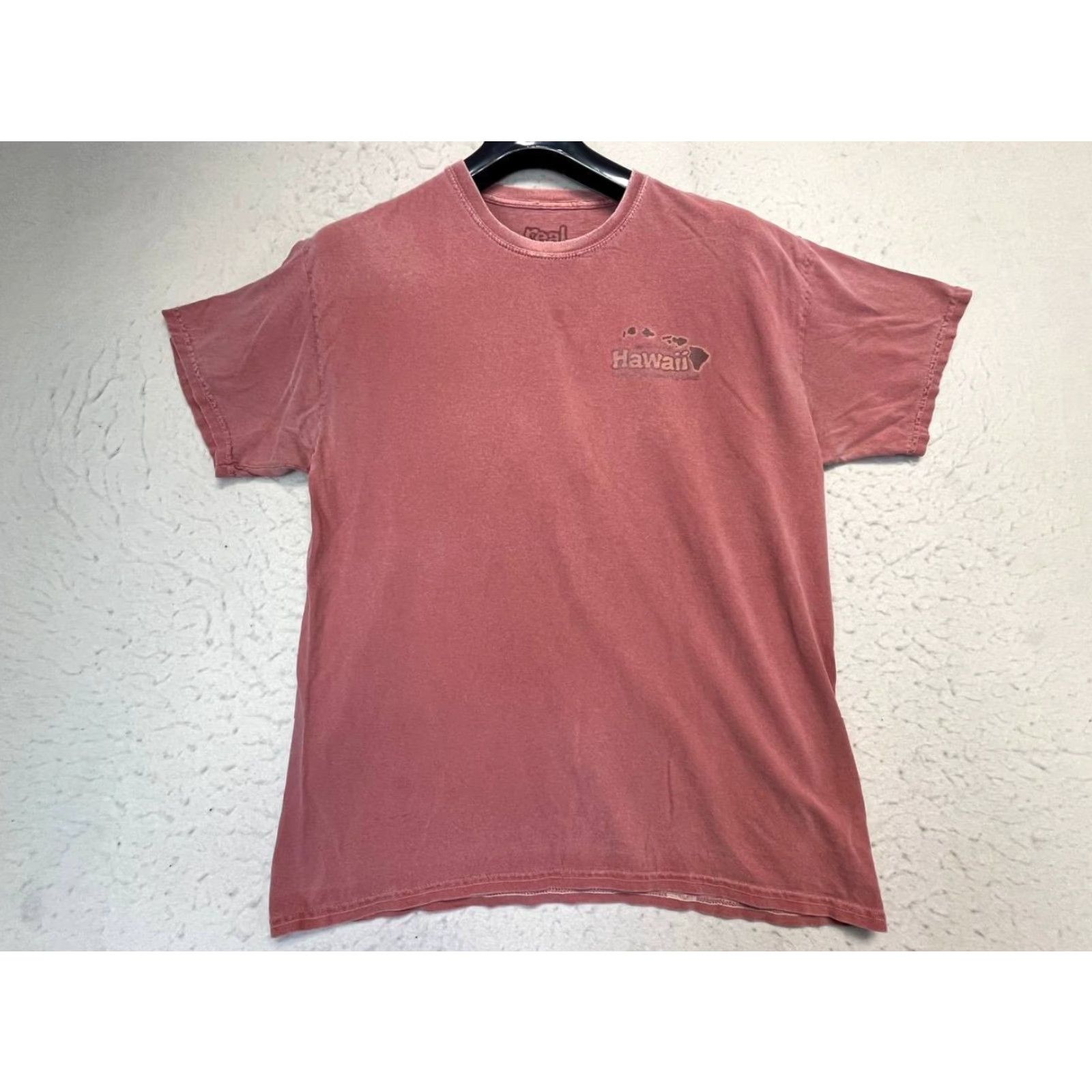 Vintage Real Dirt Hawaii Island T-Shirt Men's L Clay Hawaiian Short Sleeve Slim Size Large See All Pics Size US L / EU 52-54 / 3 - 2 Thumbnail