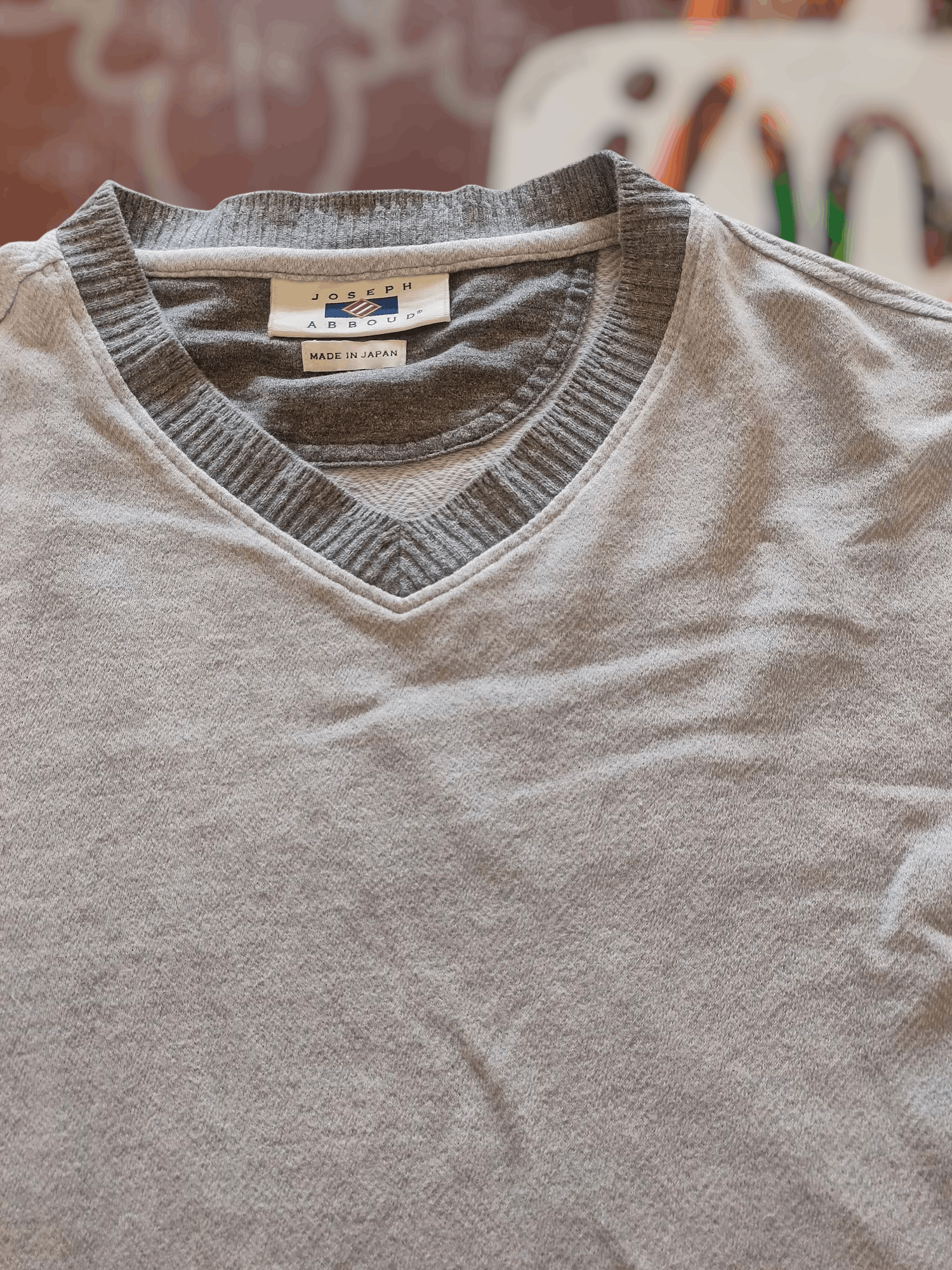 Japanese Brand × Joseph Abboud Joseph abboud v neck tshirt Size US L / EU 52-54 / 3 - 4 Thumbnail