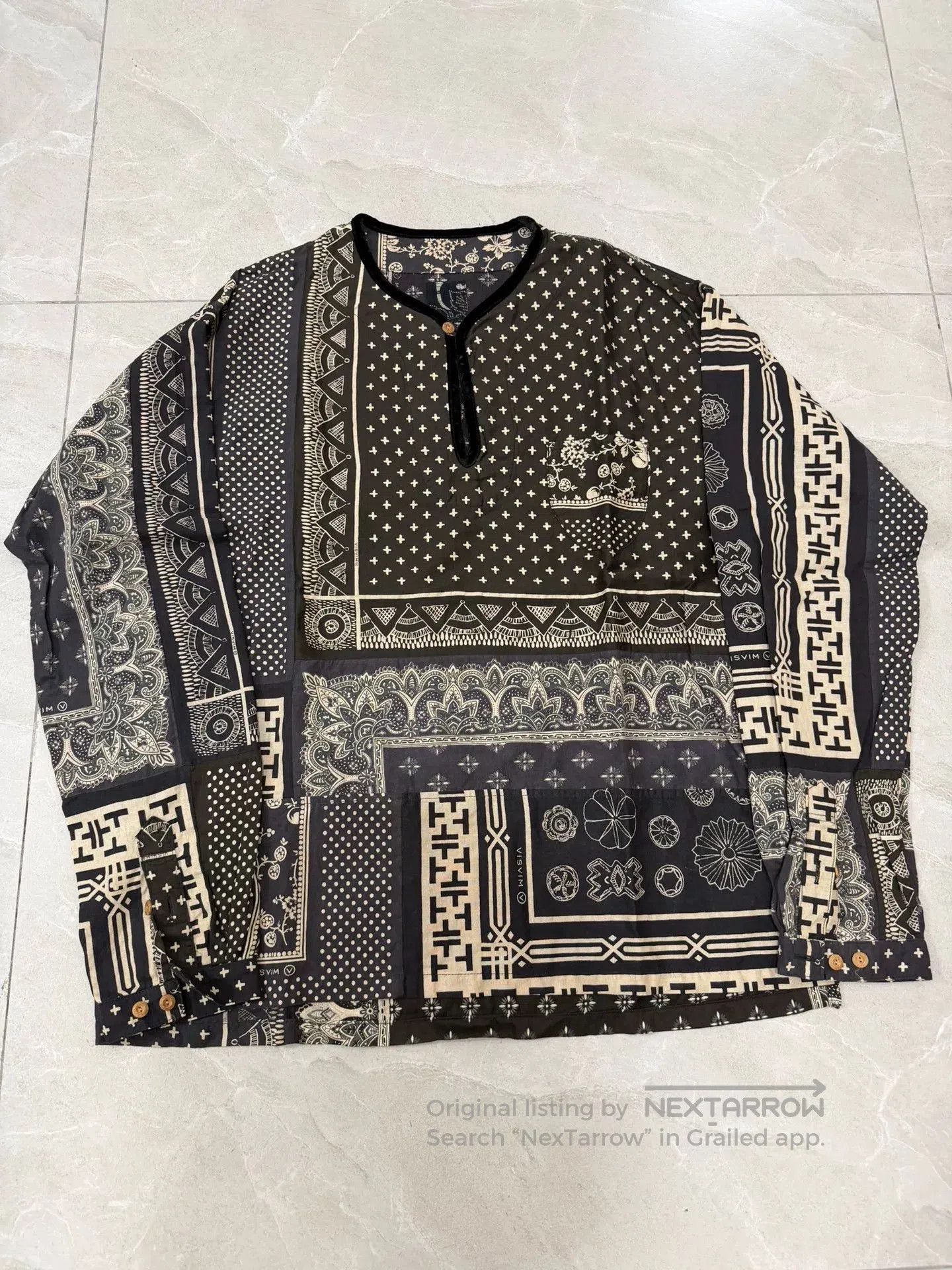 Visvim SS22 TUNIC P.O. WILDFLOWER P.W. | Grailed