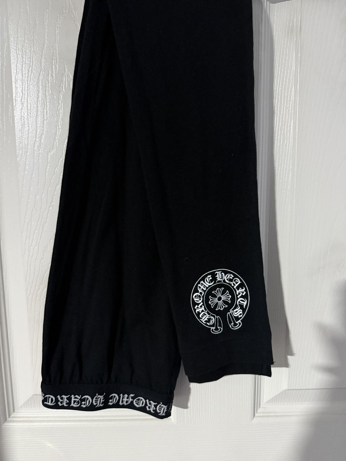 Chrome Hearts Black Chrome Hearts Logo Leggings Size 32" / US 10 / IT 46 - 2 Thumbnail