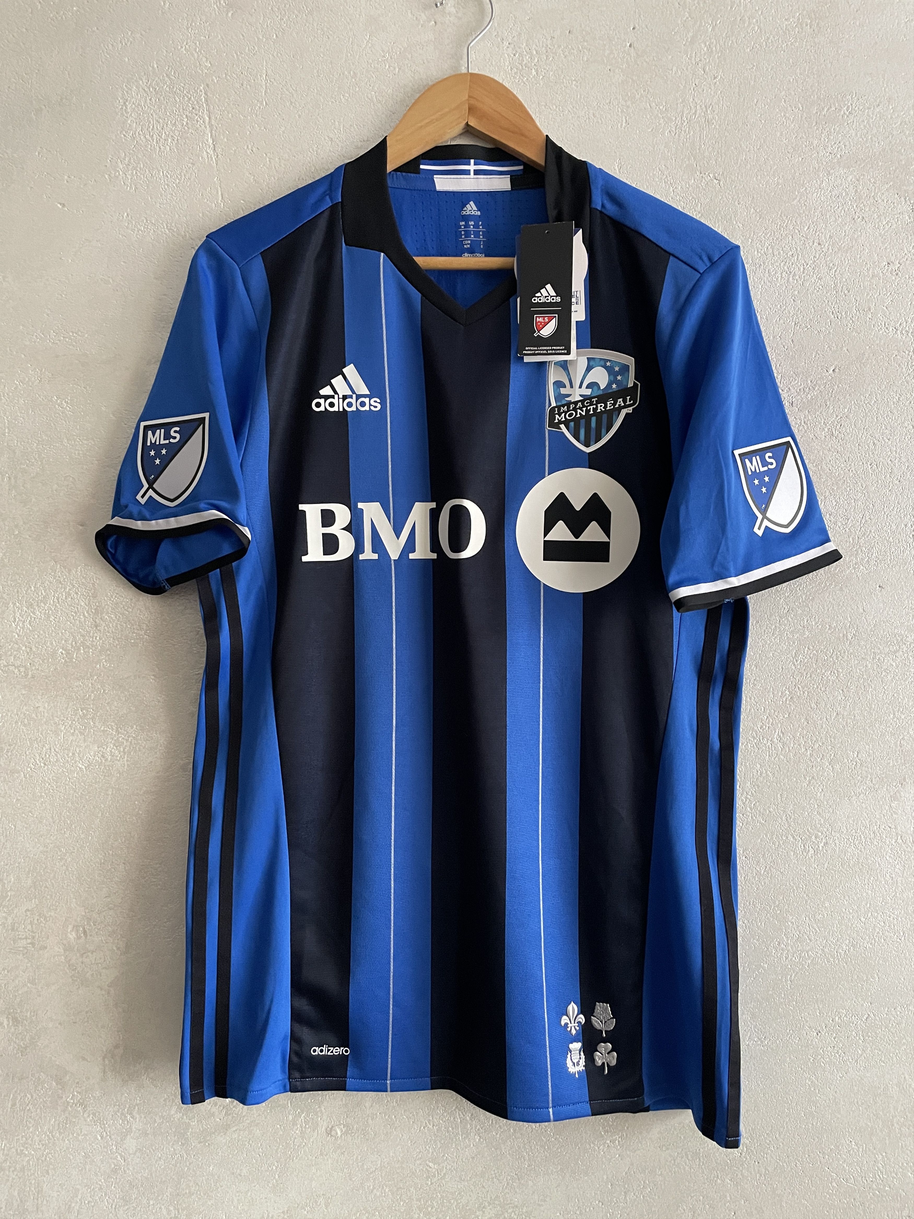 Adidas Montreal Impact 2017 2018 Home Shirt Player Issue Jersey Size US M / EU 48-50 / 2 - 1 Thumbnail