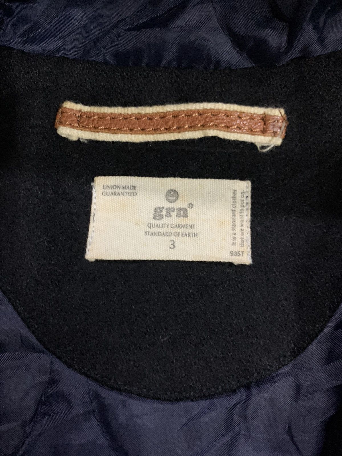 Designer × Japanese Brand Rare GRN Tokyo Clothing Wool Zipper Down Jacket Hoodie Size US M / EU 48-50 / 2 - 6 Thumbnail