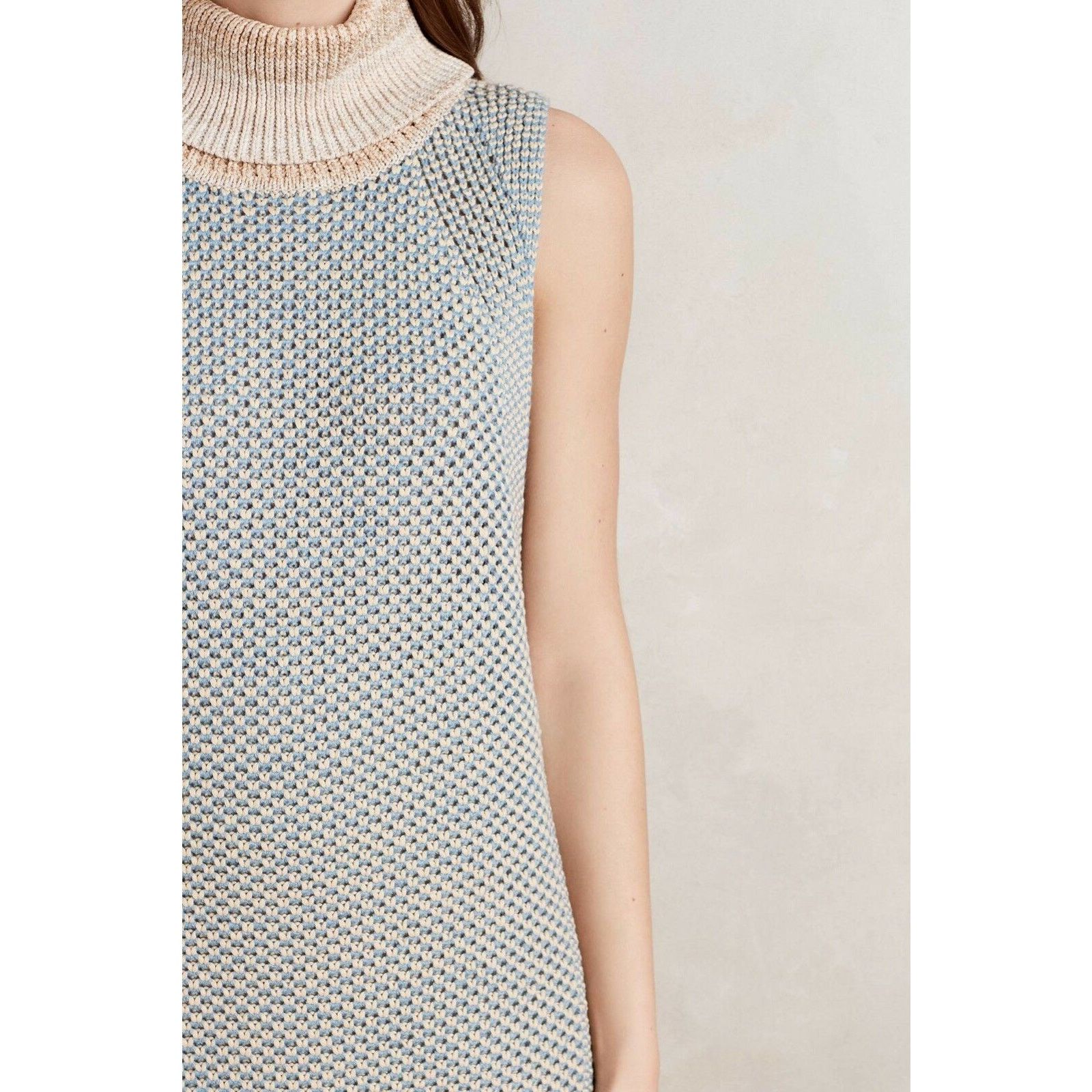 Anthropologie $228 Anthropologie Color Block Turtleneck Vest/Raoul SMALL Size S / US 4 / IT 40 - 3 Thumbnail