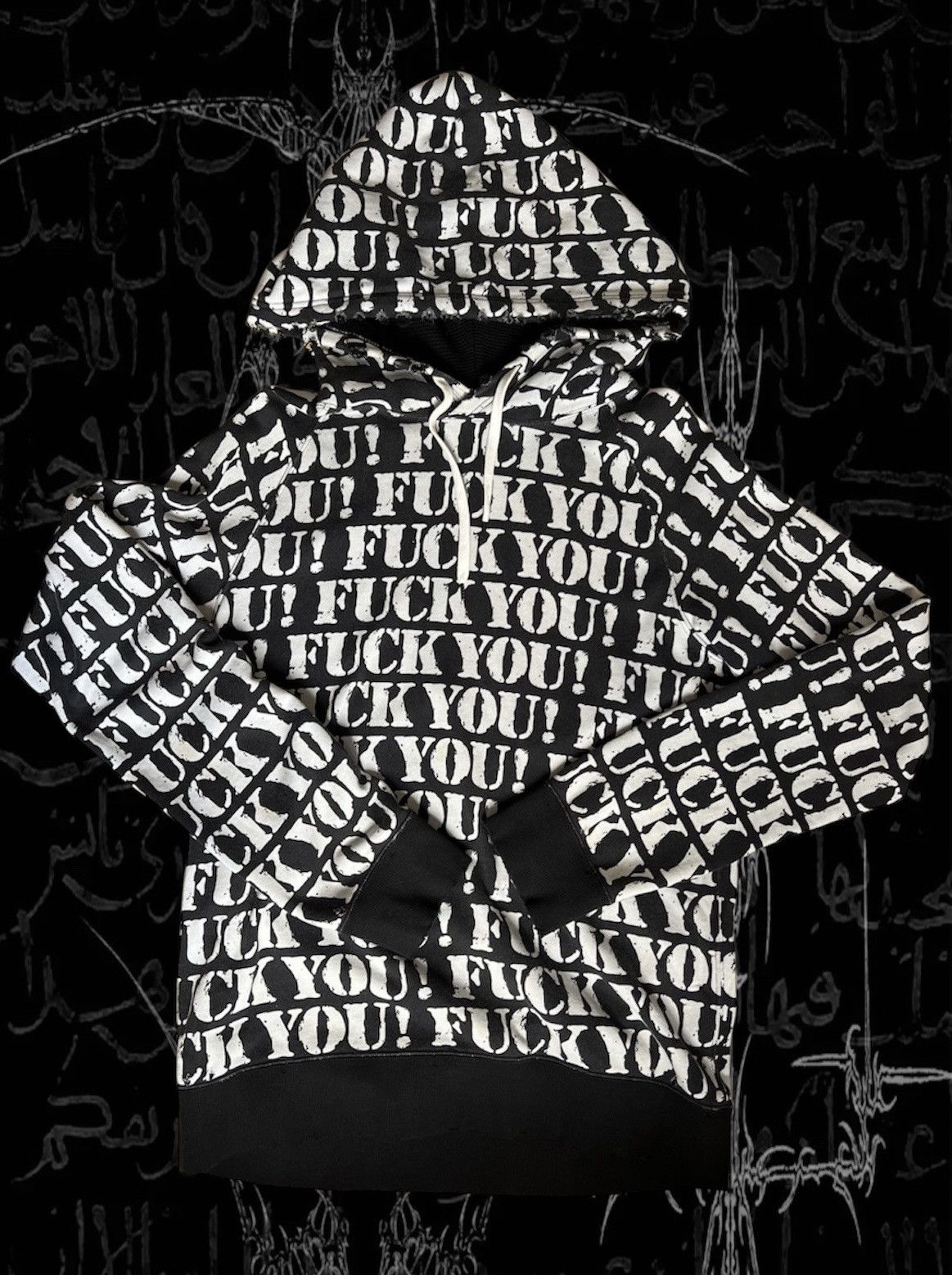 Number Nine ss06 Fuck You hoodie