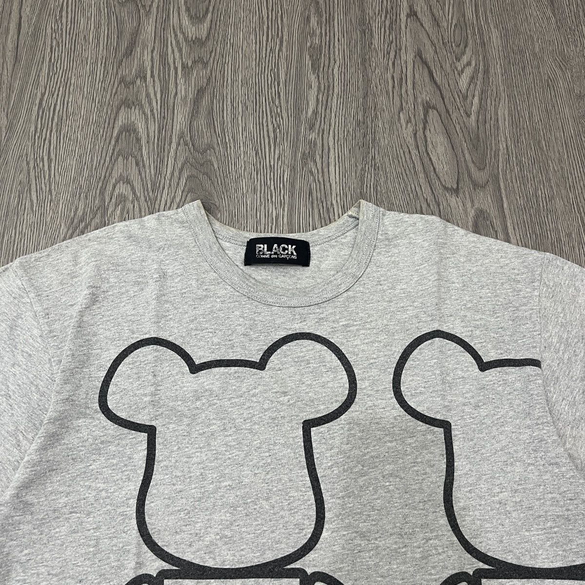 Comme des Garcons Black Black CDG - 2009 Bearbrick T-shirt Ifsix Lgb Japanesebrand Size US M / EU 48-50 / 2 - 2 Thumbnail