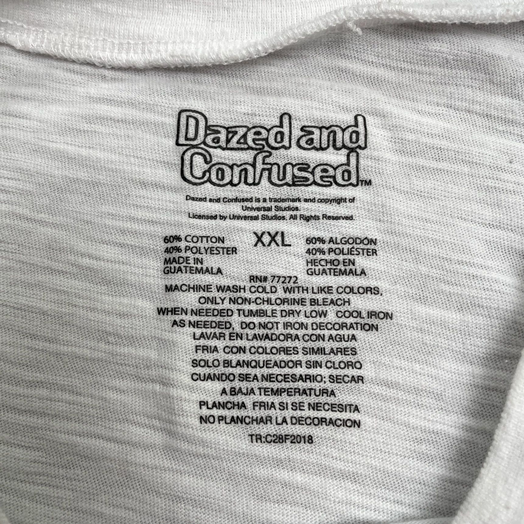 Vintage Dazed And Confused 70's Vintage Tank Top Womens 2XL White Graphic Casual Movie Tank Womens 2XL White 70s Dazed And Confused Size XXL / US 16-18 / IT 52-54 - 6 Thumbnail