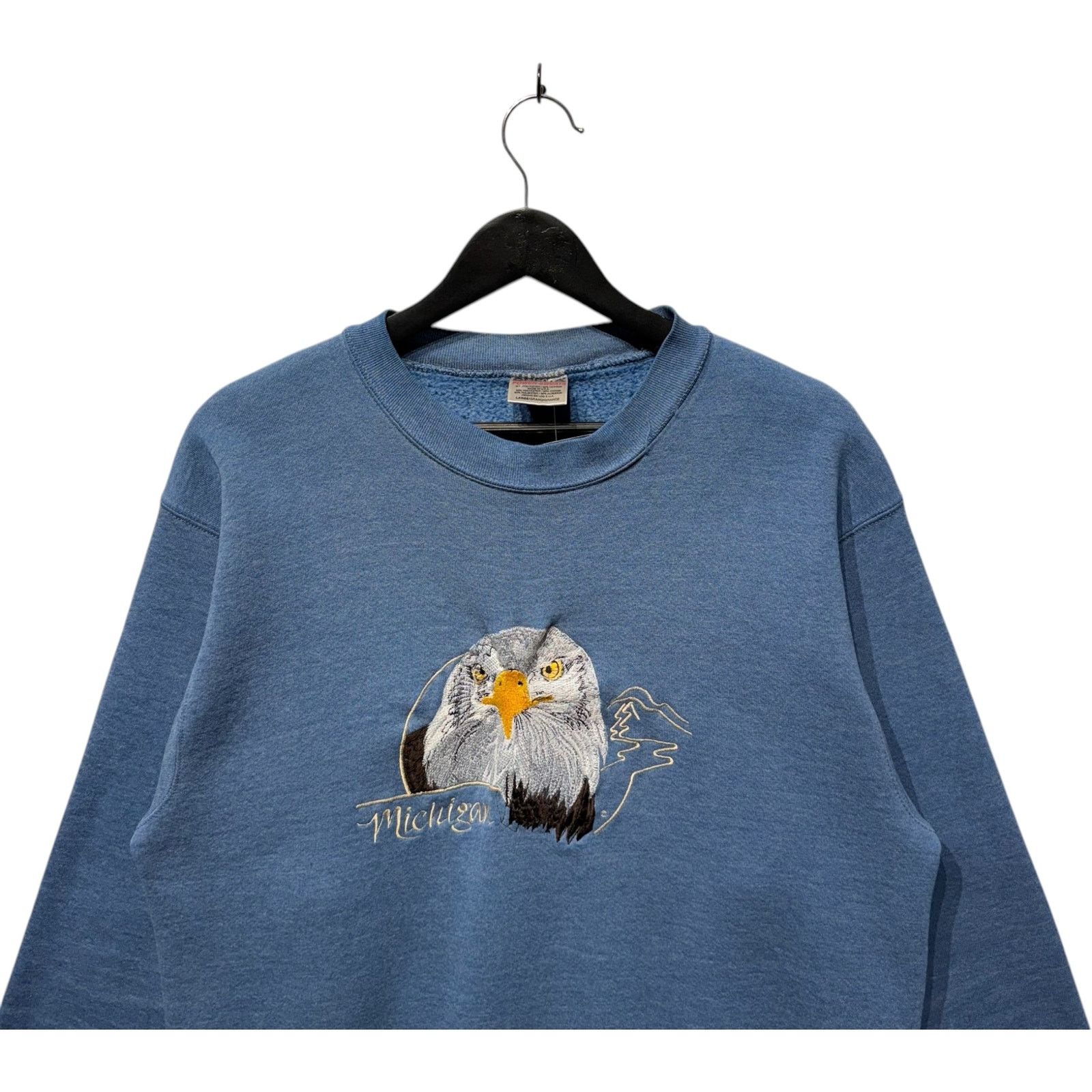 Vintage Vintage Bald Eagle Michigan Souvenir Crewneck L Size US L / EU 52-54 / 3 - 2 Thumbnail