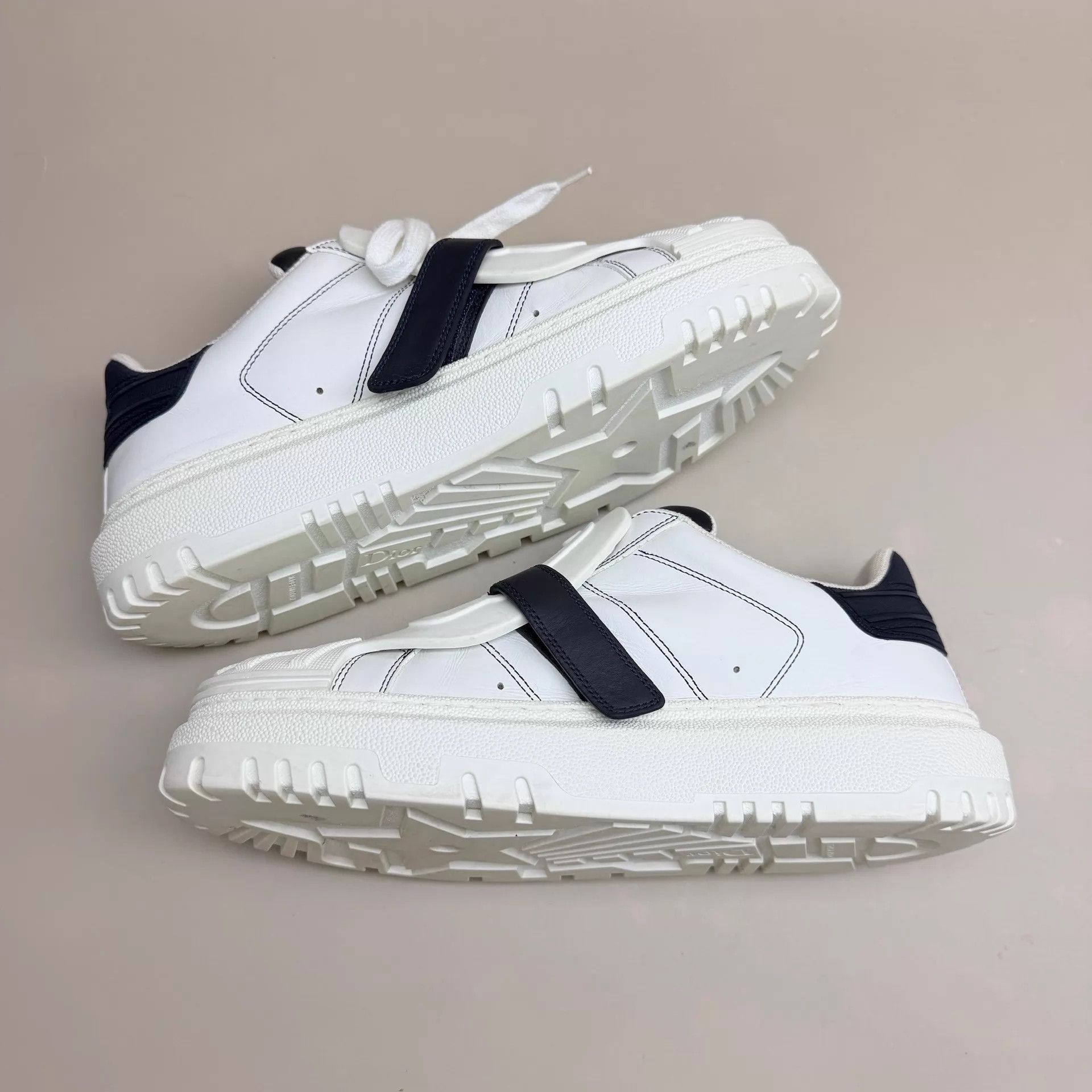 Dior Dior ID Black/White Shell Toe Sneakers 38.5 Size US 8 / IT 38 - 5 Thumbnail