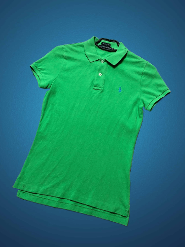 Ralph Lauren Vintage Ralph Lauren Classic Skinny Green Polo Size S Size S / US 4 / IT 40 - 1 Thumbnail