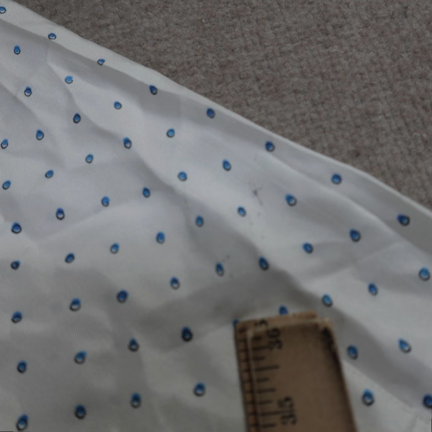 Theory Theory Womens Shirt Medium Ivory Polka Dot Silk Blouse Size M / US 6-8 / IT 42-44 - 7 Thumbnail