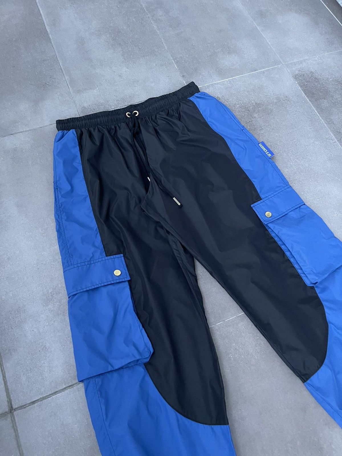 Other !DS! SS22 Nikolaj Storm Nightshade Black Blue Shield Pants Size US 34 / EU 50 - 5 Thumbnail