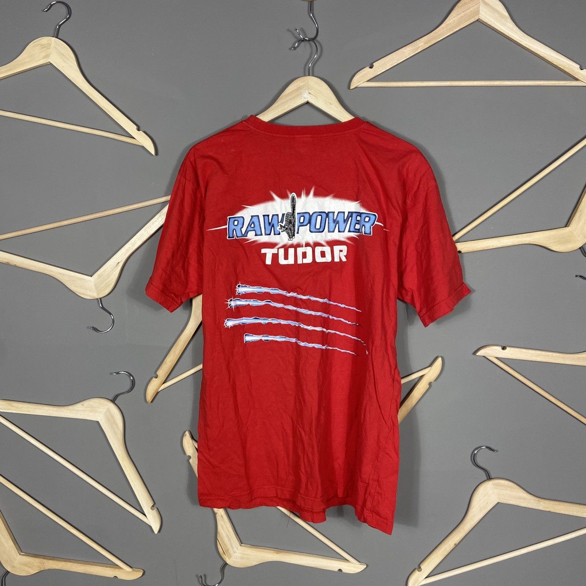 Band Tees × Vintage Vintage Raw Power Tudor t-shirt Size US XL / EU 56 / 4 - 1 Thumbnail