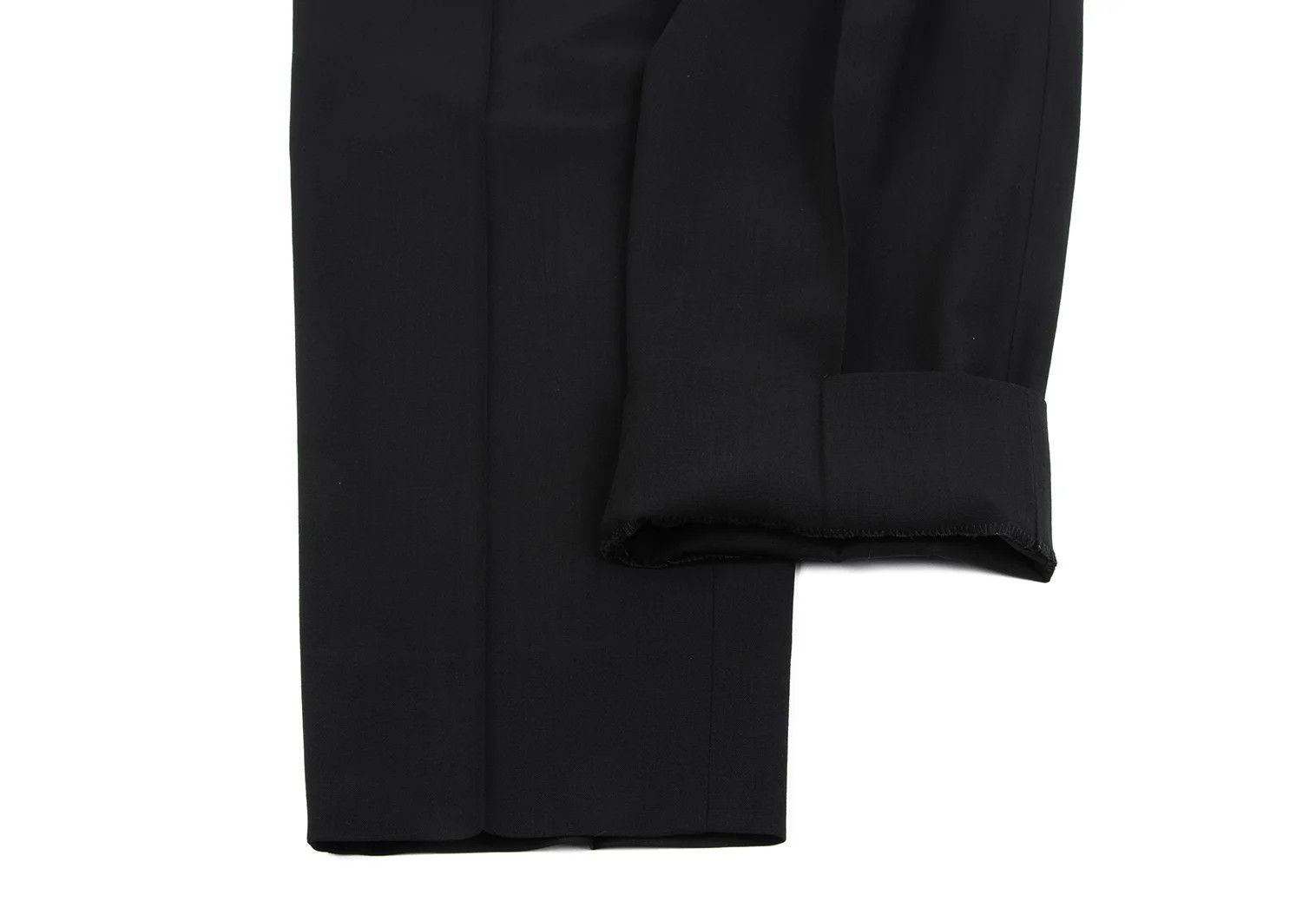 Jean Paul Gaultier Summer Wool Two-Tuck Pants in Black Size 48 Size US 32 / EU 48 - 7 Thumbnail