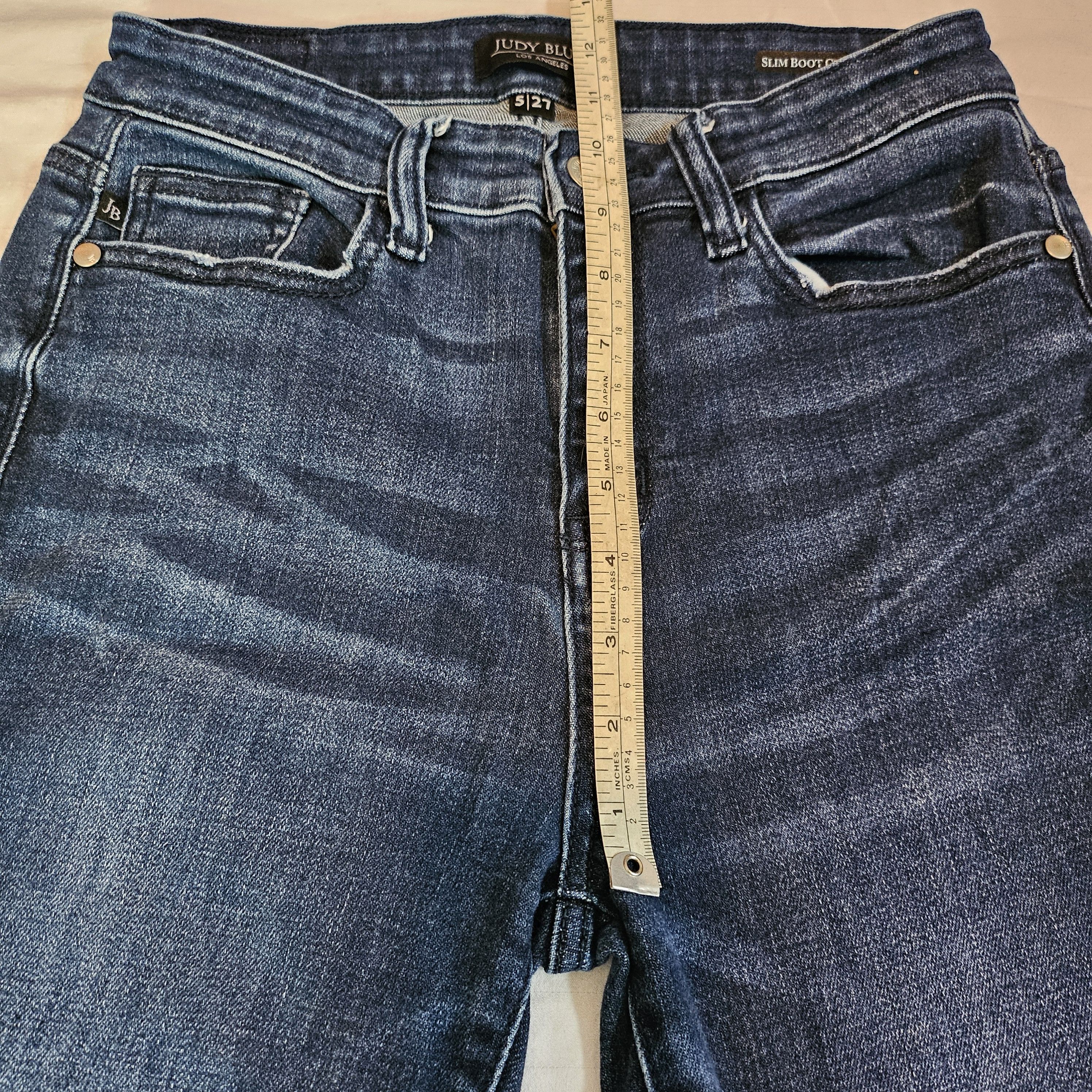 Judy Blue Judy Blue Slim Bootcut Jeans size 5 Woman's 27" Size 27" / US 4 / IT 40 - 5 Thumbnail