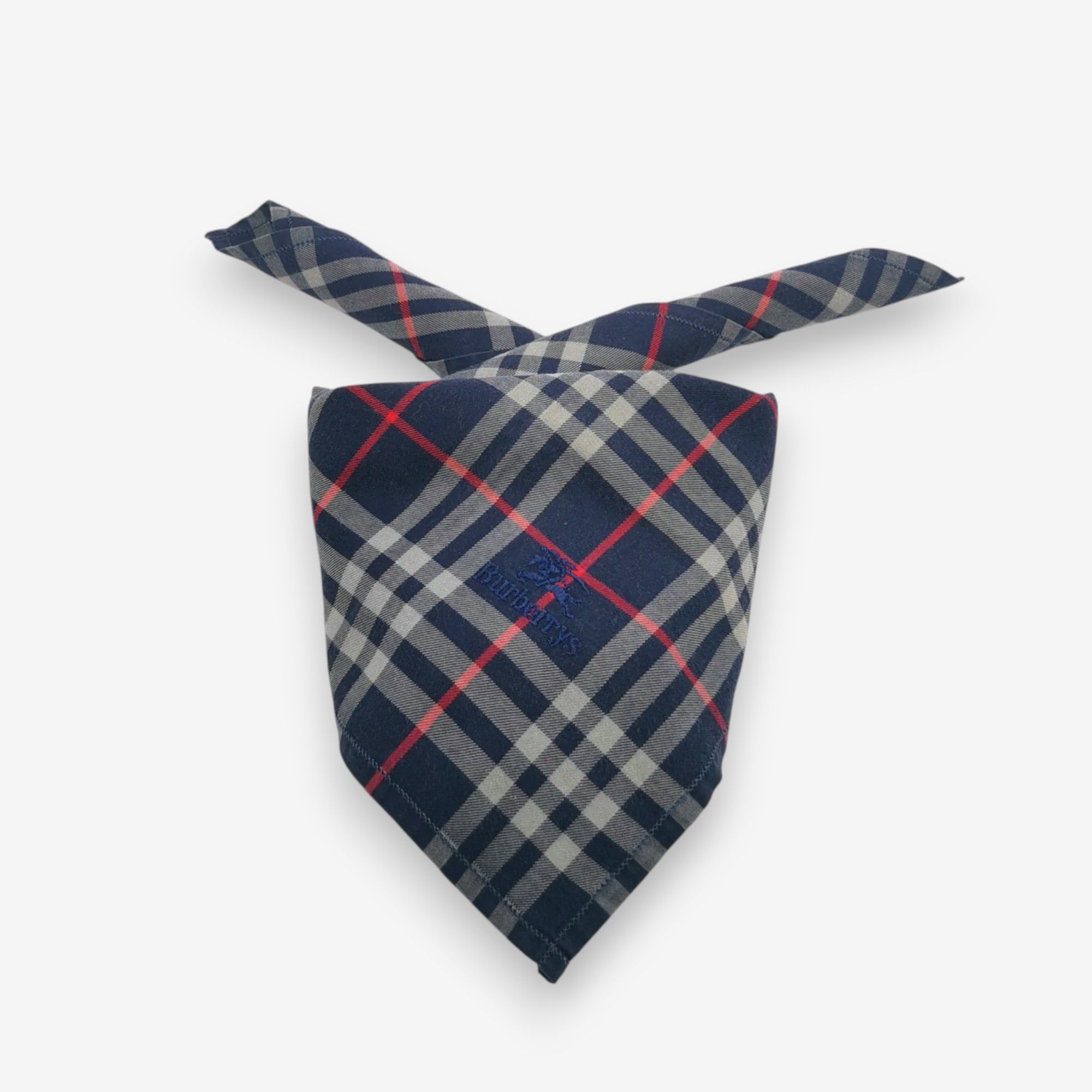 Burberry Vintage Burberry Handkerchief Bandana Neckerchief Size ONE SIZE - 3 Thumbnail
