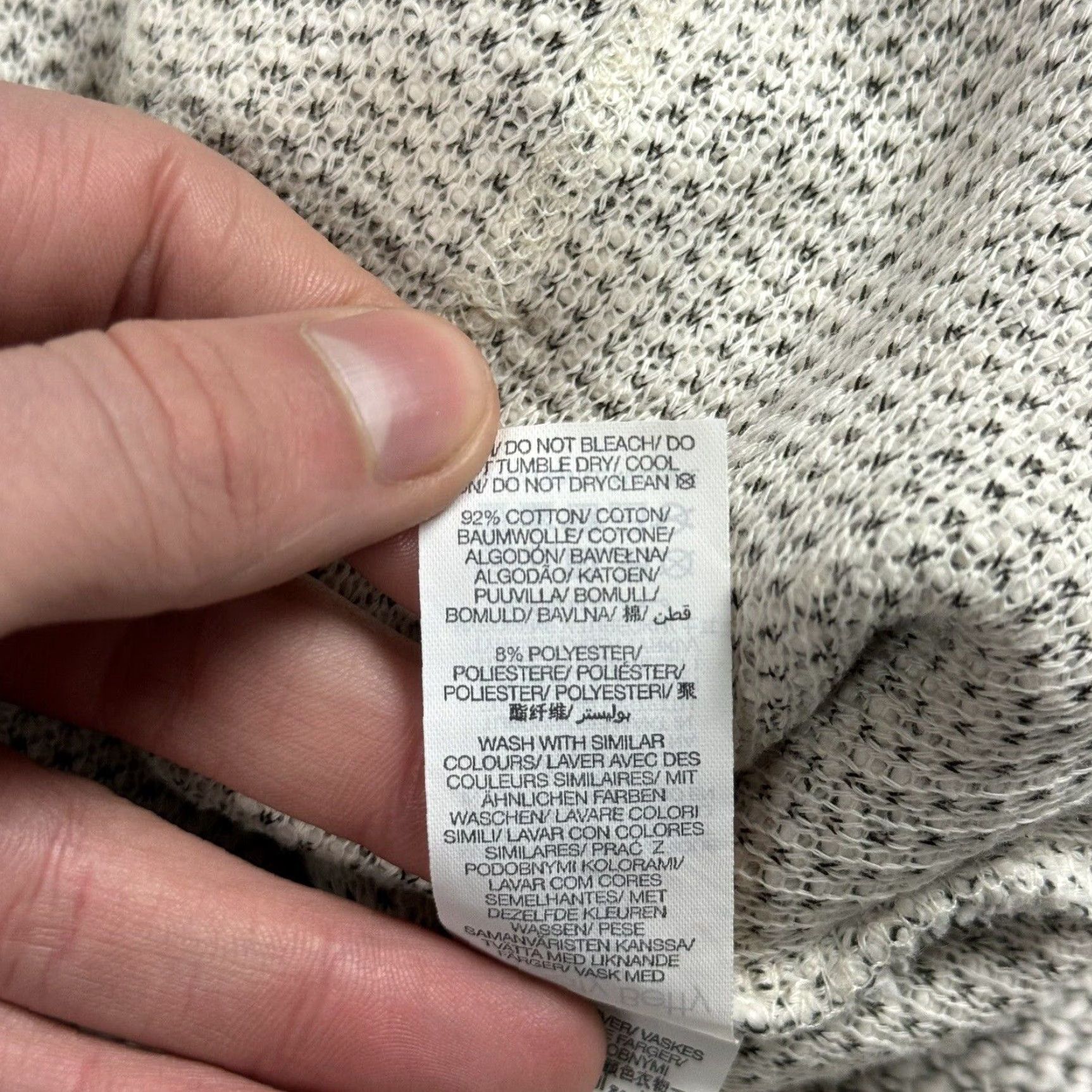 Sweaty Betty SWEATY BETTY Restful Boucle Full-Zip Jacket XS Heathered Gray Womens Activewear Yoga Size XS / US 0-2 / IT 36-38 - 7 Thumbnail