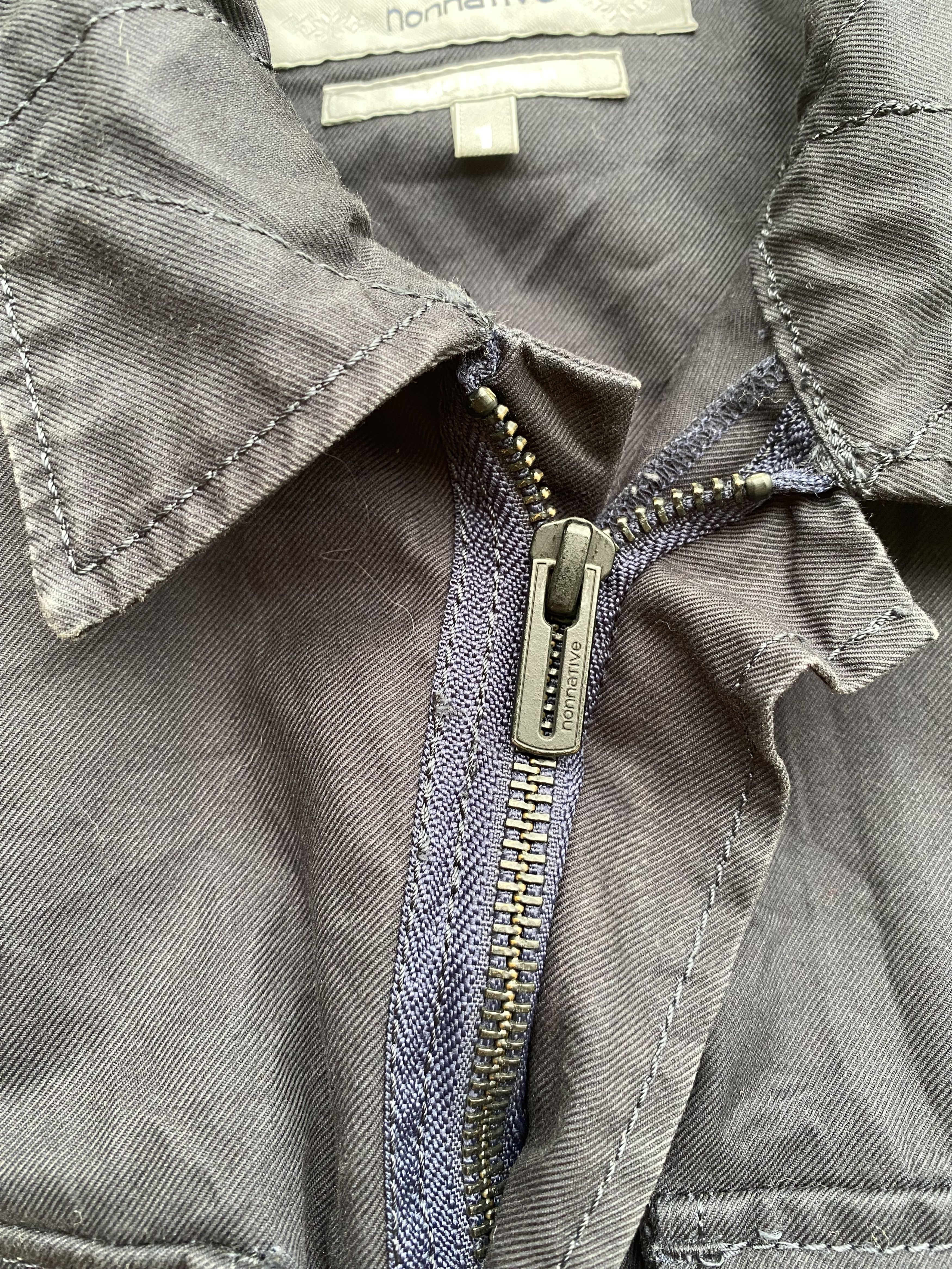 Nonnative Nonnative Denim Zipper Jacket Size US S / EU 44-46 / 1 - 4 Thumbnail
