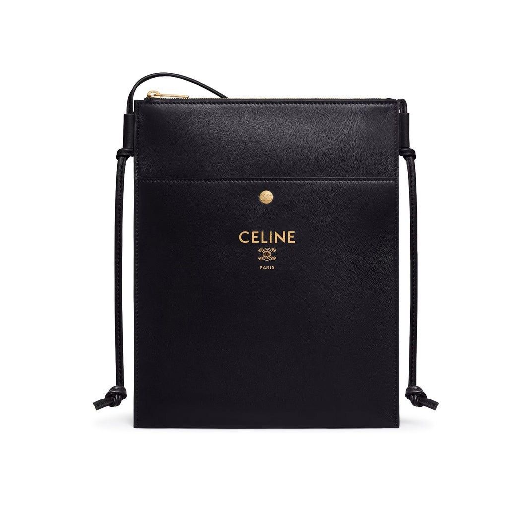 Celine CELINE Sharp Black Clutch Bag New & Authentic Size ONE SIZE - 1 Thumbnail