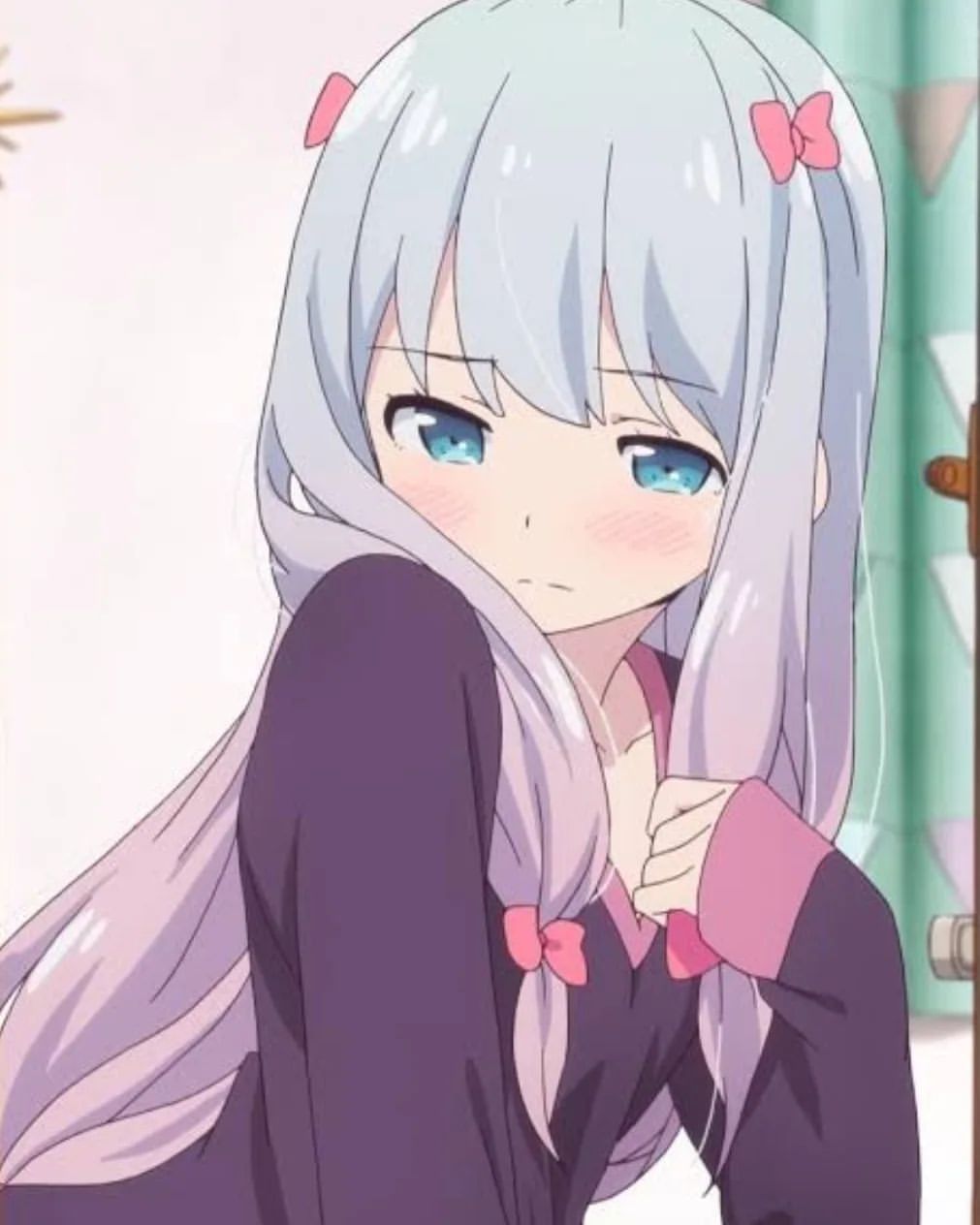 Anime × Japanese Brand Eromanga Sensei Sagiri Izumi Half AOP Anime Tees Size US L / EU 52-54 / 3 - 8 Thumbnail