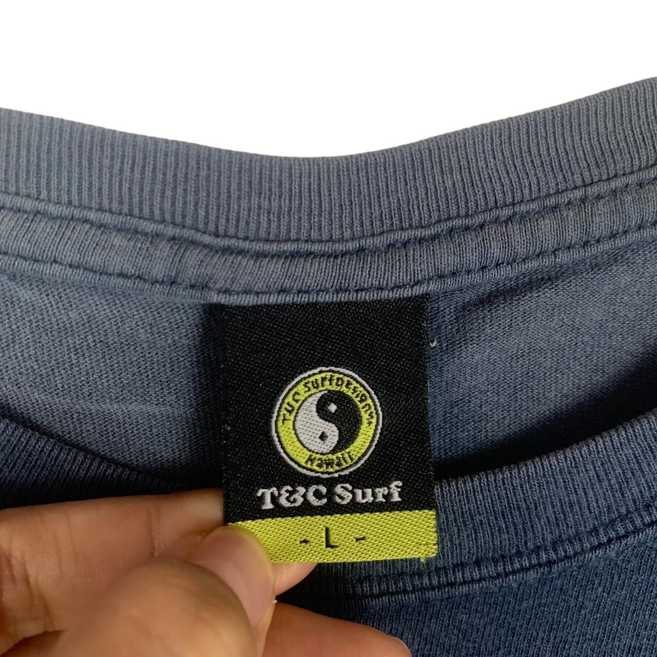 Vintage Vintage T&C SURF DESIGNS Town Country Ying Yang Tee Shirt Size US L / EU 52-54 / 3 - 4 Thumbnail