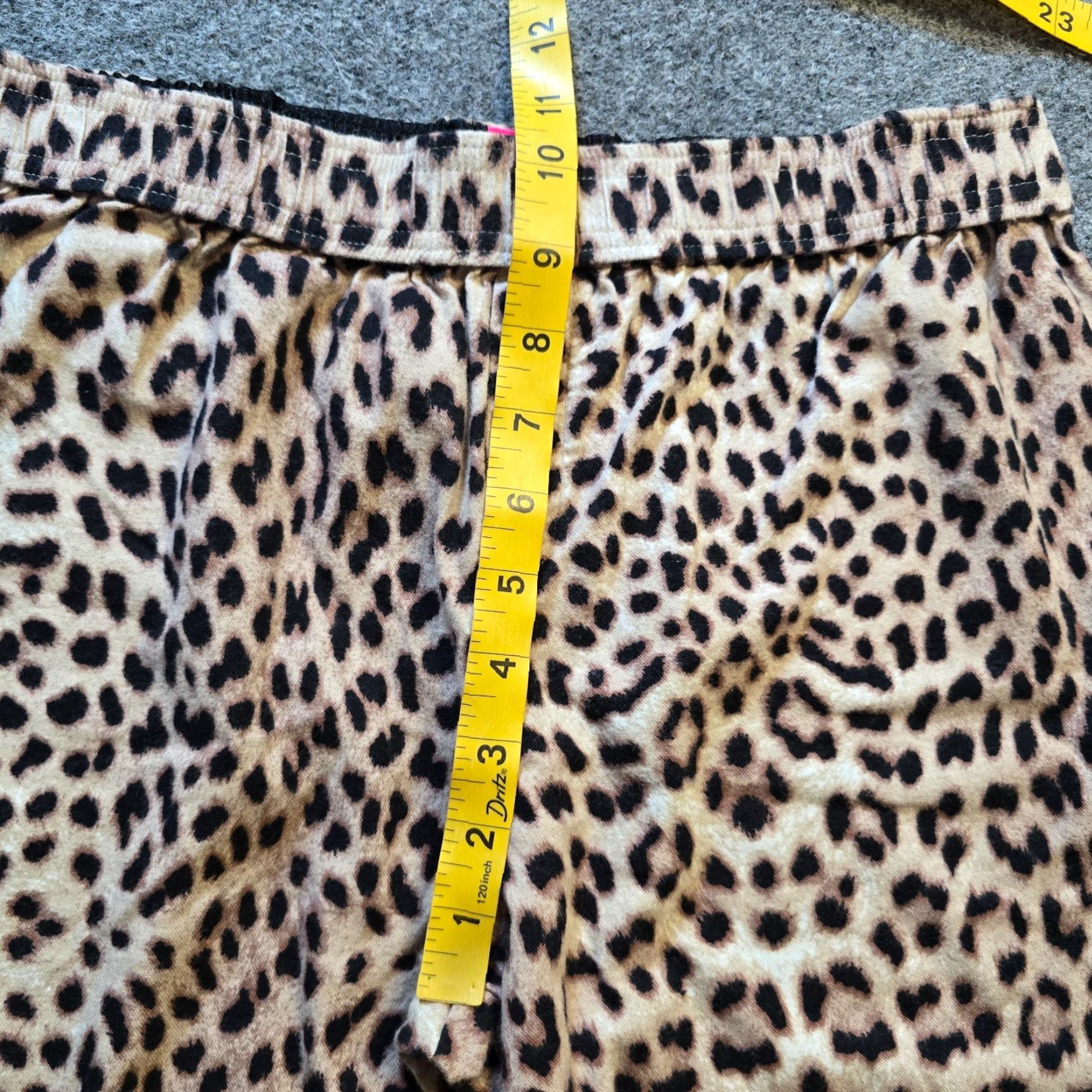 Betsey Johnson Betsey Johnson Women Pants Small Brown Leopard Pajama Lounge Pull On Casual Pajama Pants Leopard Print Size 28" / US 6 / IT 42 - 6 Thumbnail