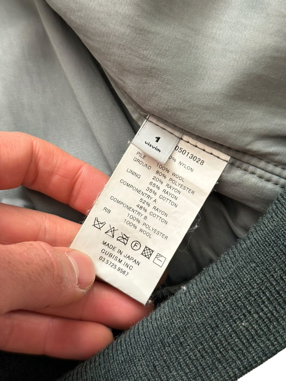 Visvim OG 2015 Flag Thorson Bomber American JKT Stars MA1 Size US S / EU 44-46 / 1 - 12 Thumbnail
