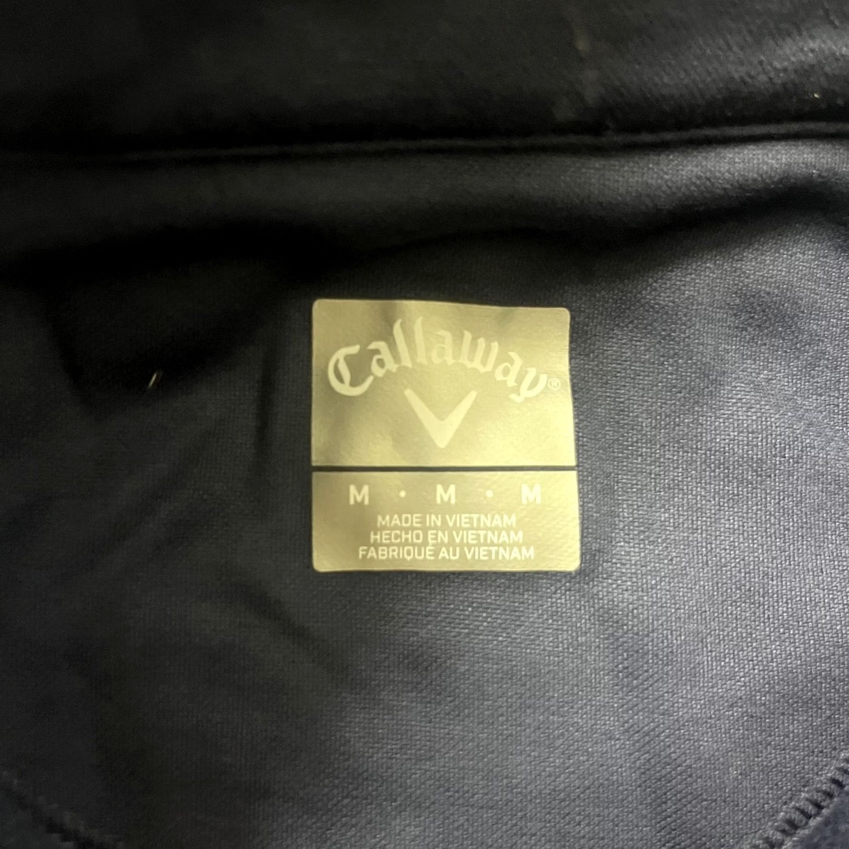 Callaway Callaway Jacket Mens M Navy Blue Full Zip Golf Track Coat Athletic Layer Size US M / EU 48-50 / 2 - 2 Thumbnail