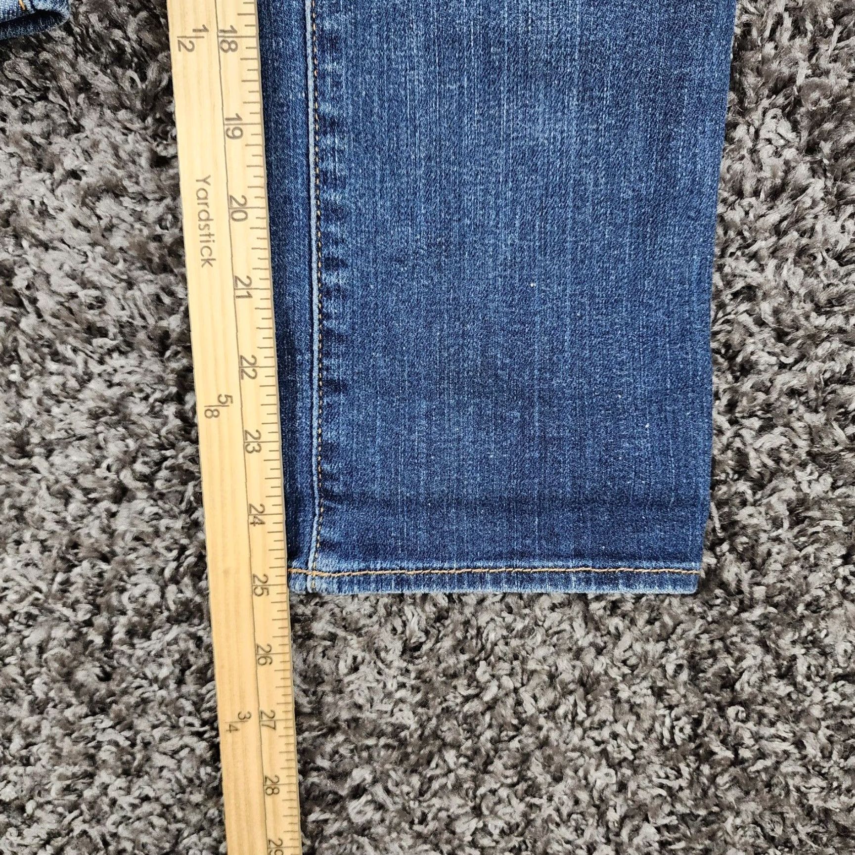 American Eagle Outfitters American Eagle Womens Blue Stretch Jeans Size 2 Size 26" / US 2 / IT 38 - 5 Thumbnail